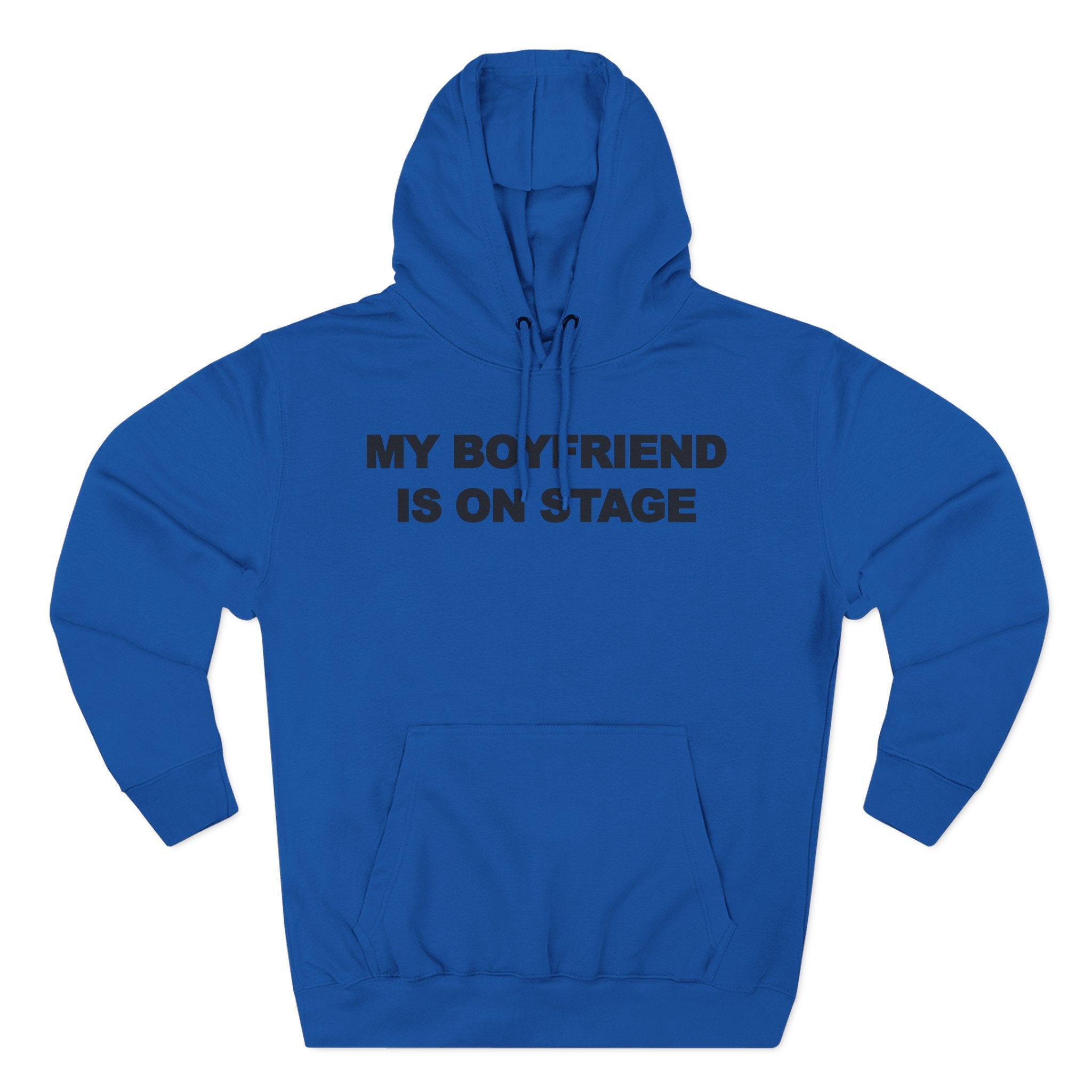 My boyfriend is on stage Fleece Hoodie