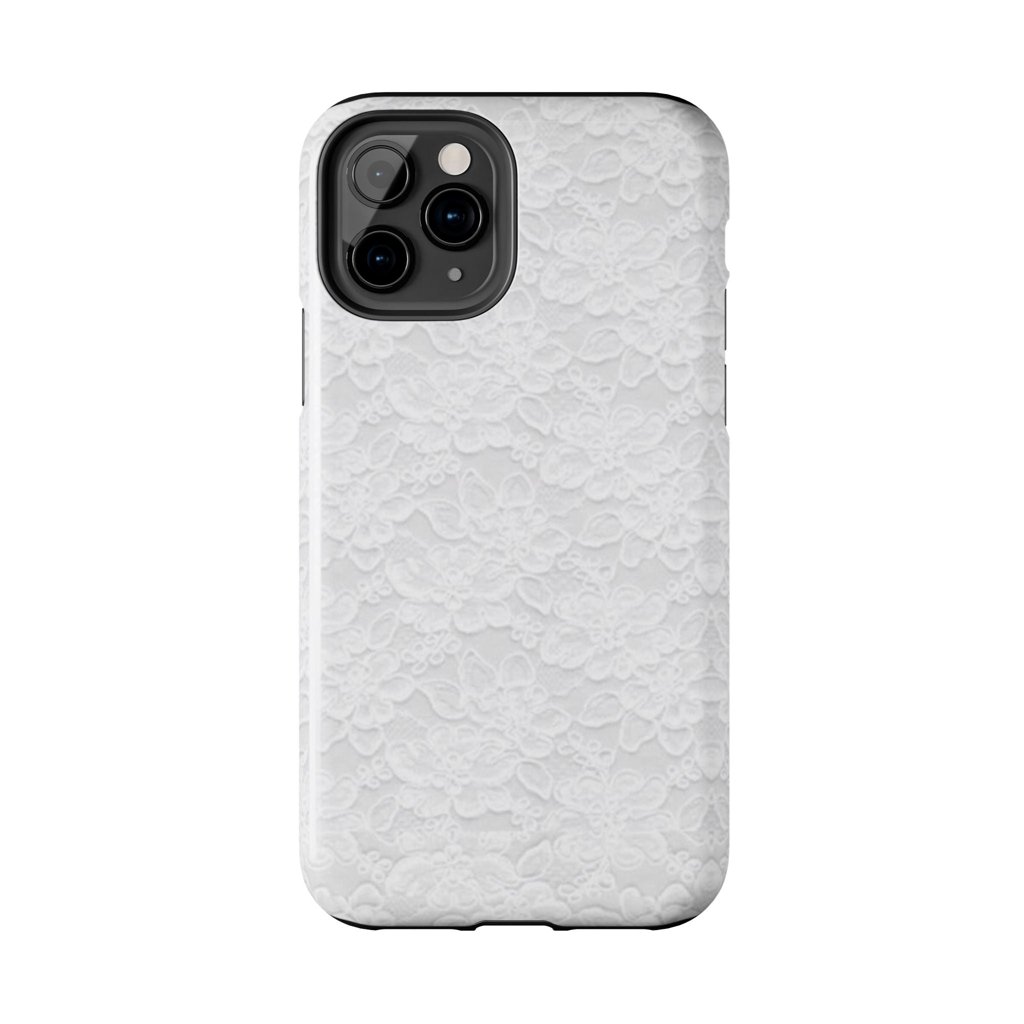 White Lace Coquette Phone Case