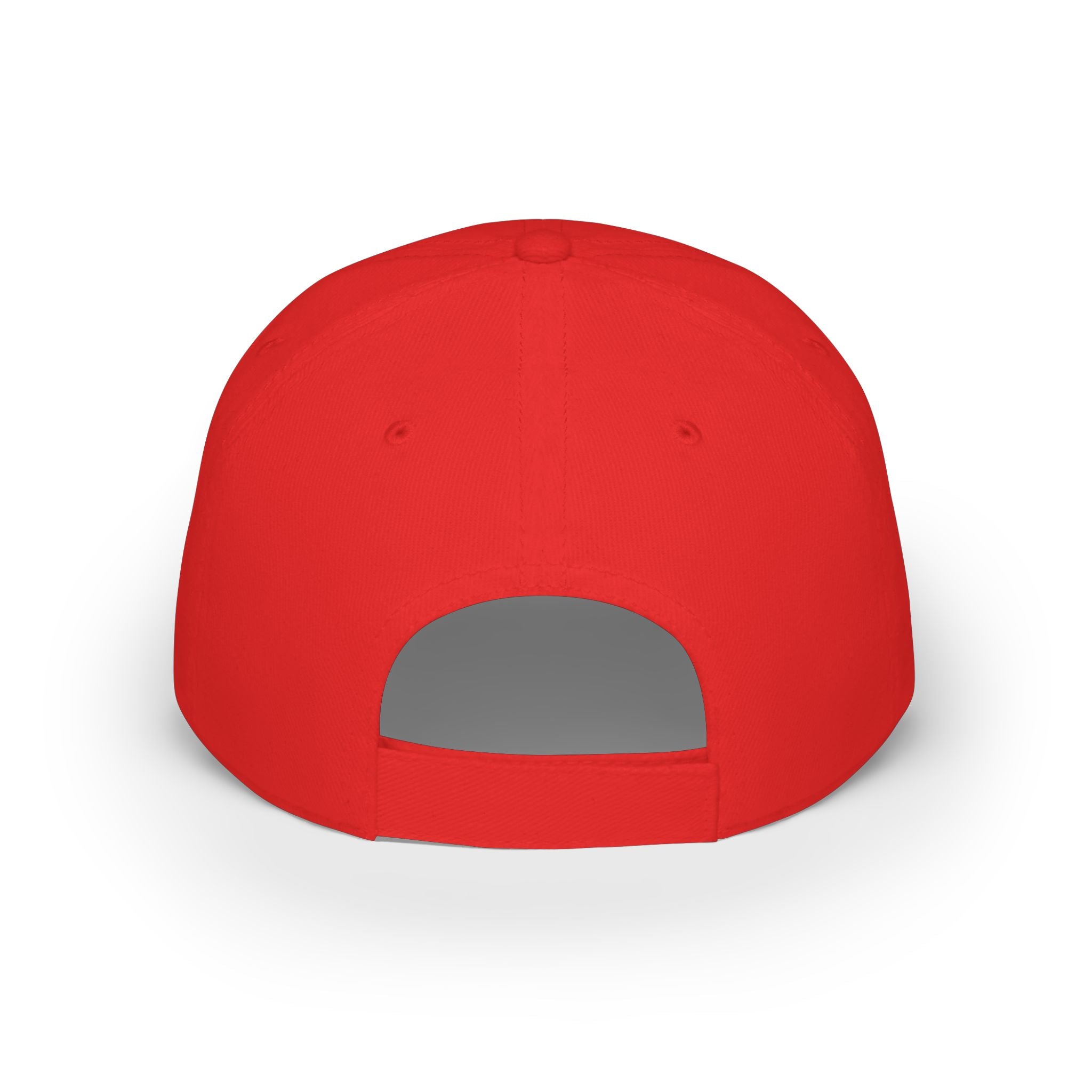 Log Off Peace Sign (White Text) Low Profile Baseball Cap