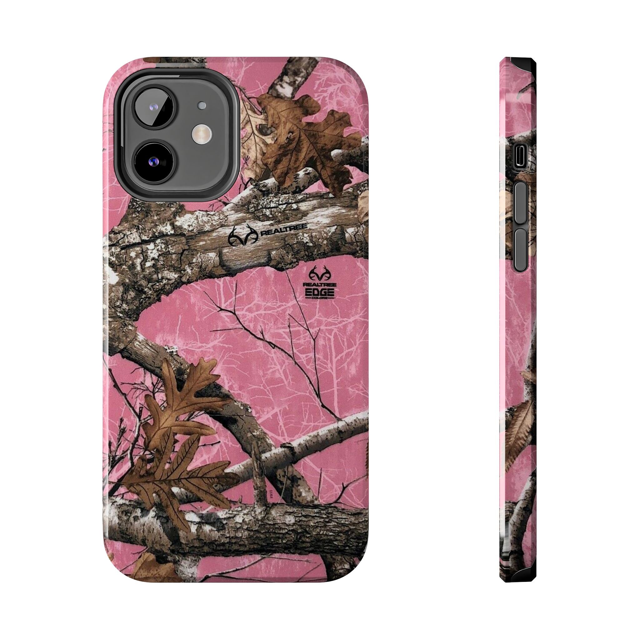 Pink Camo Real Tree Phone Case  - Tough Impact-Resistant Case