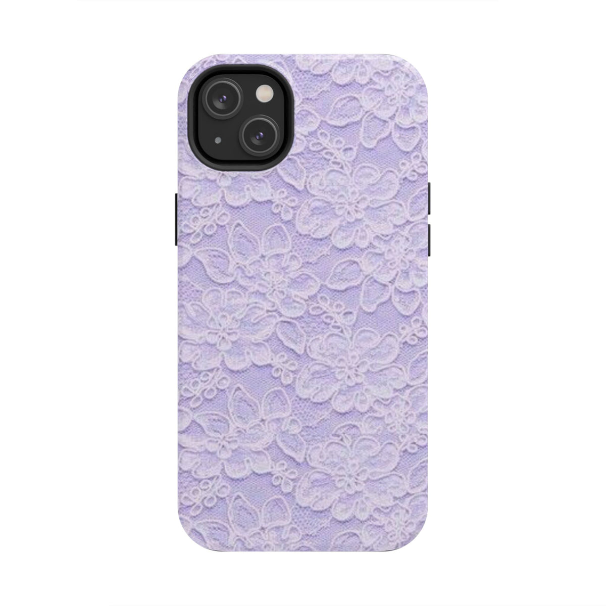 Purple Lace Cute Coquette Phone Case