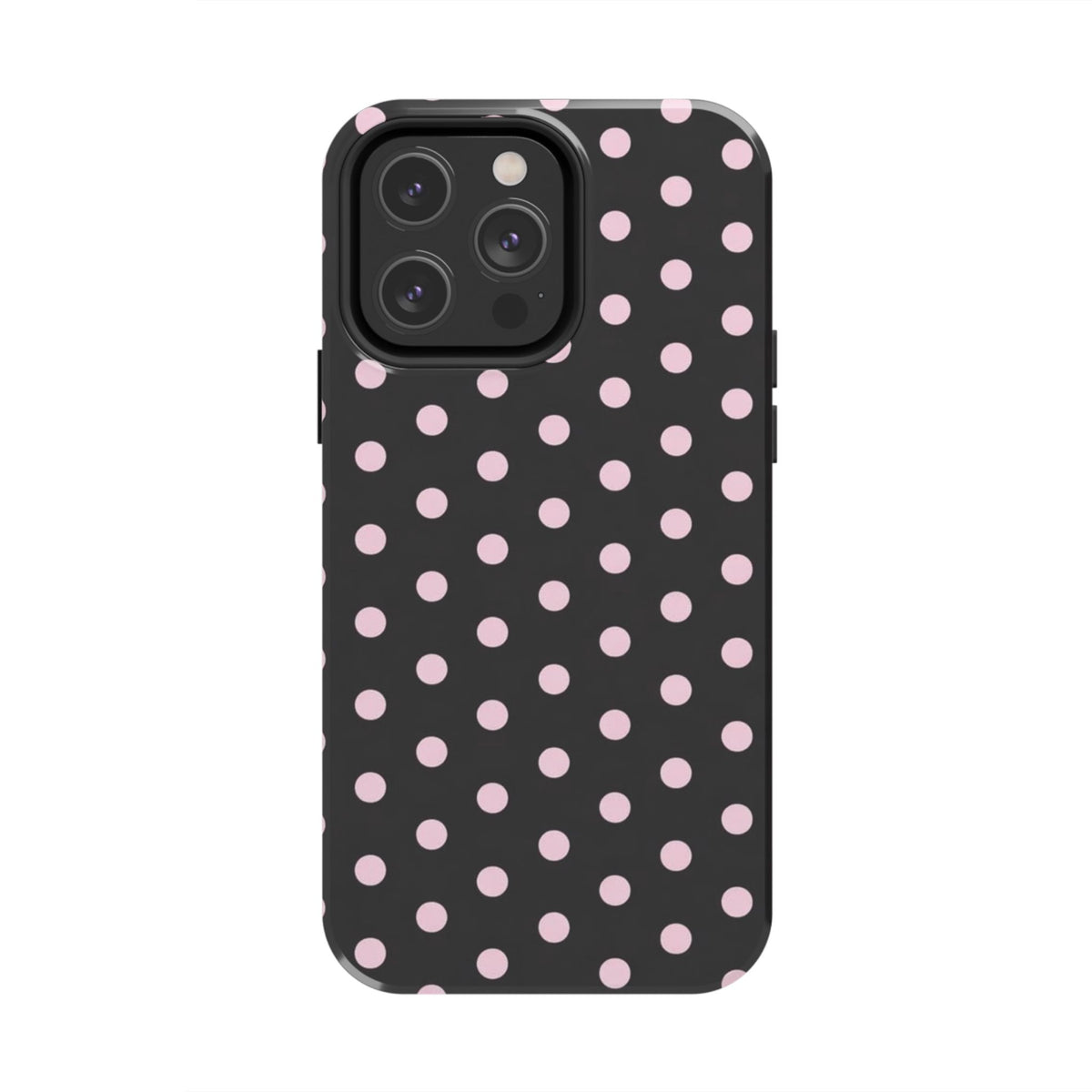 Black and Pink Spots Phone Case
