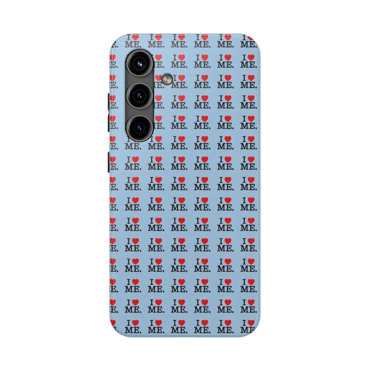 I <3 Me Baby Blue Phone Case