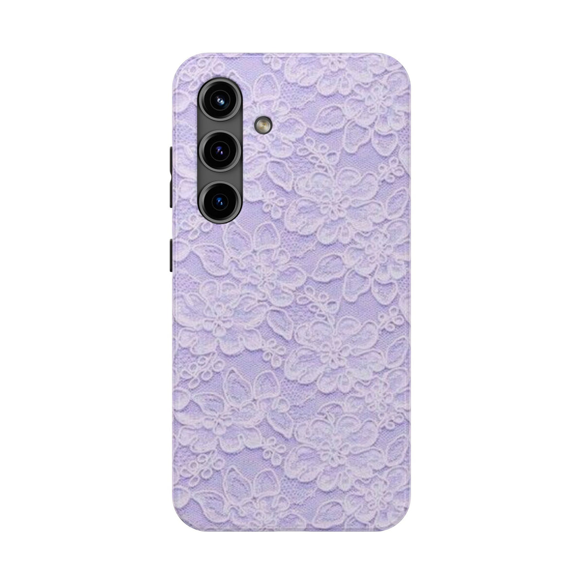 Purple Lace Cute Coquette Phone Case