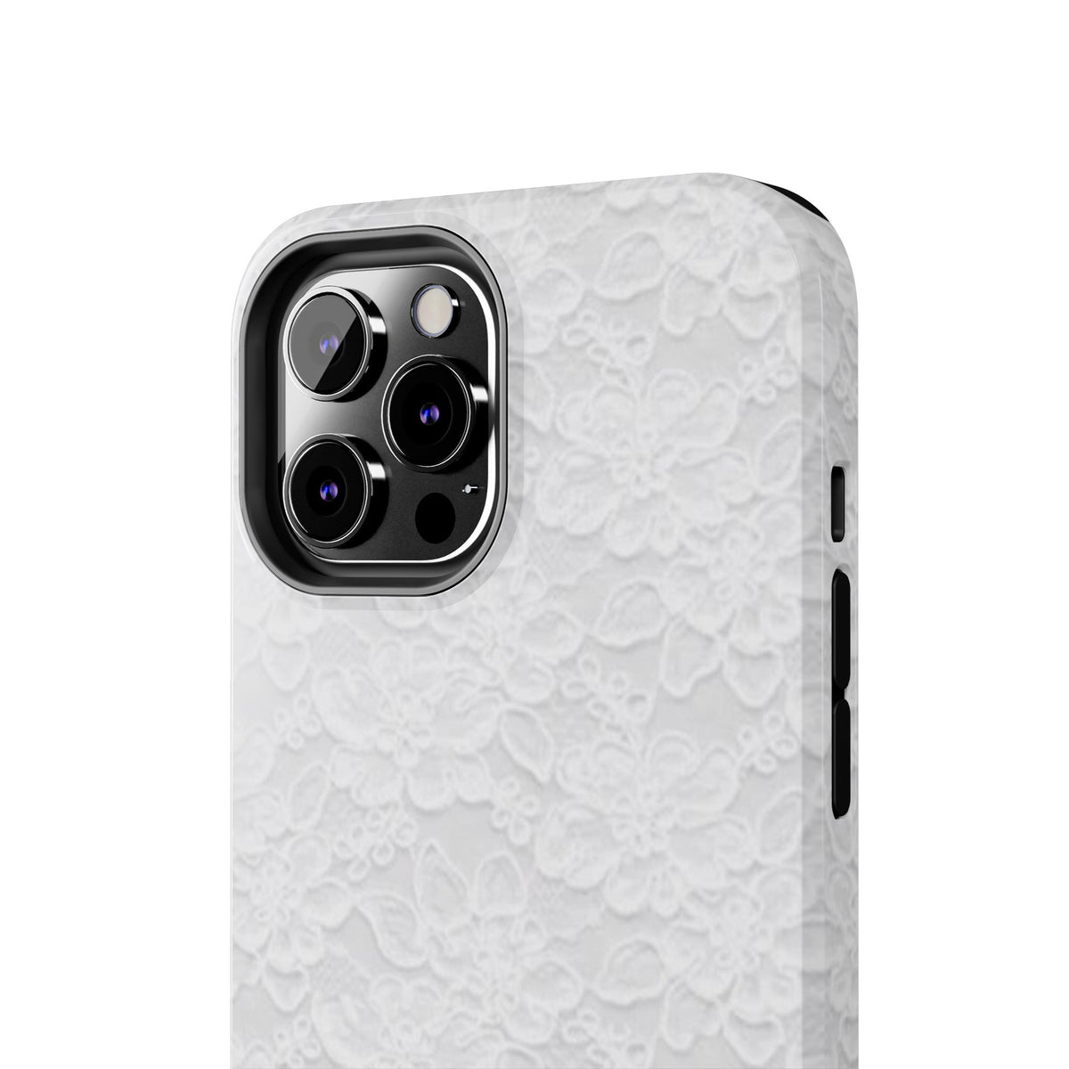 White Lace Coquette Phone Case