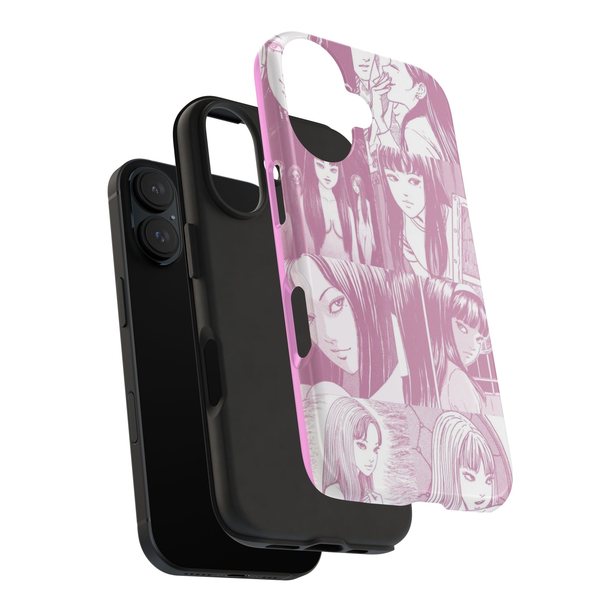 Cute Pink Anime Girl Comic BookPhone Case  - Tough Impact-Resistant Cases
