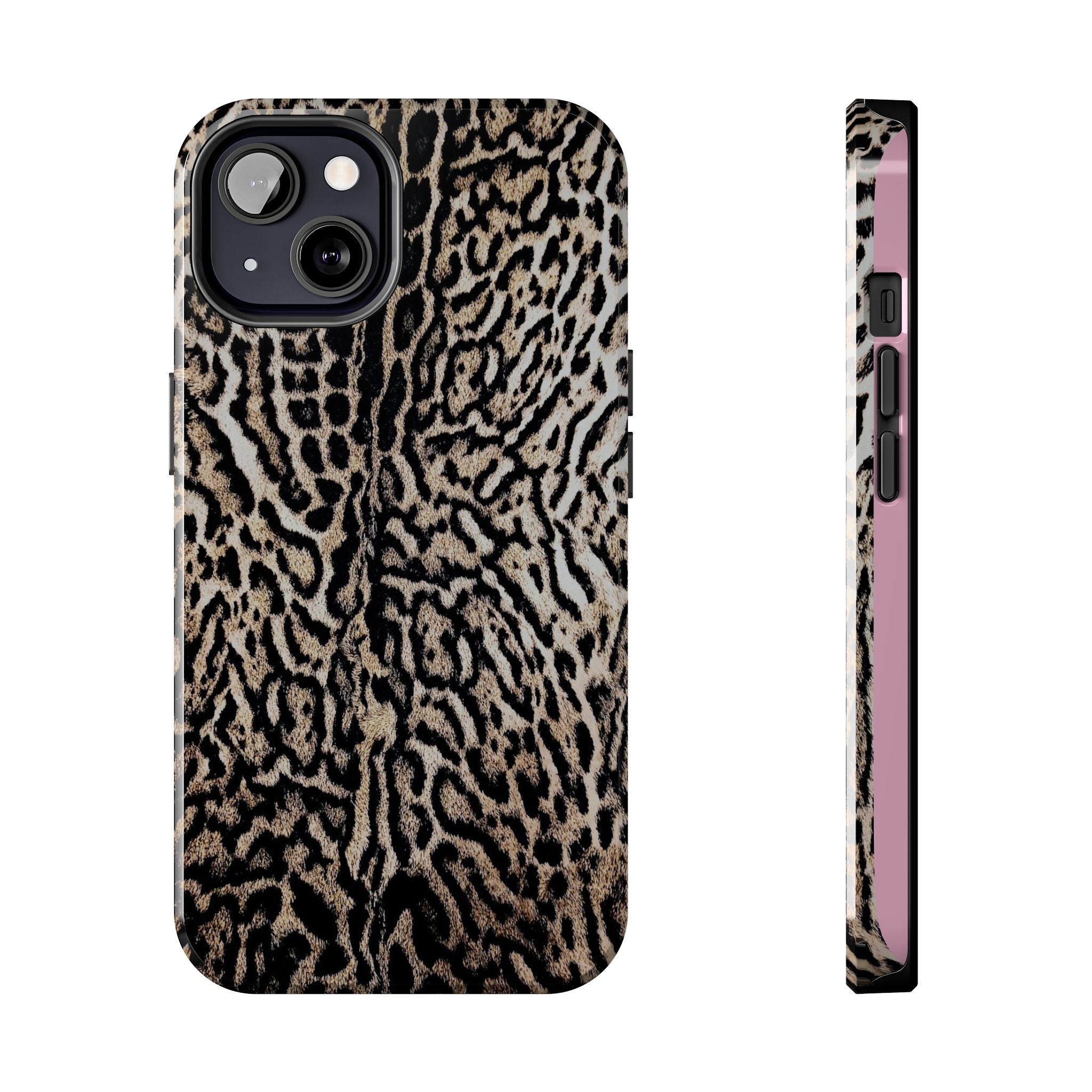 Classic Leopard Cheetah Photo Print Phone Case  - Tough Impact-Resistant Case