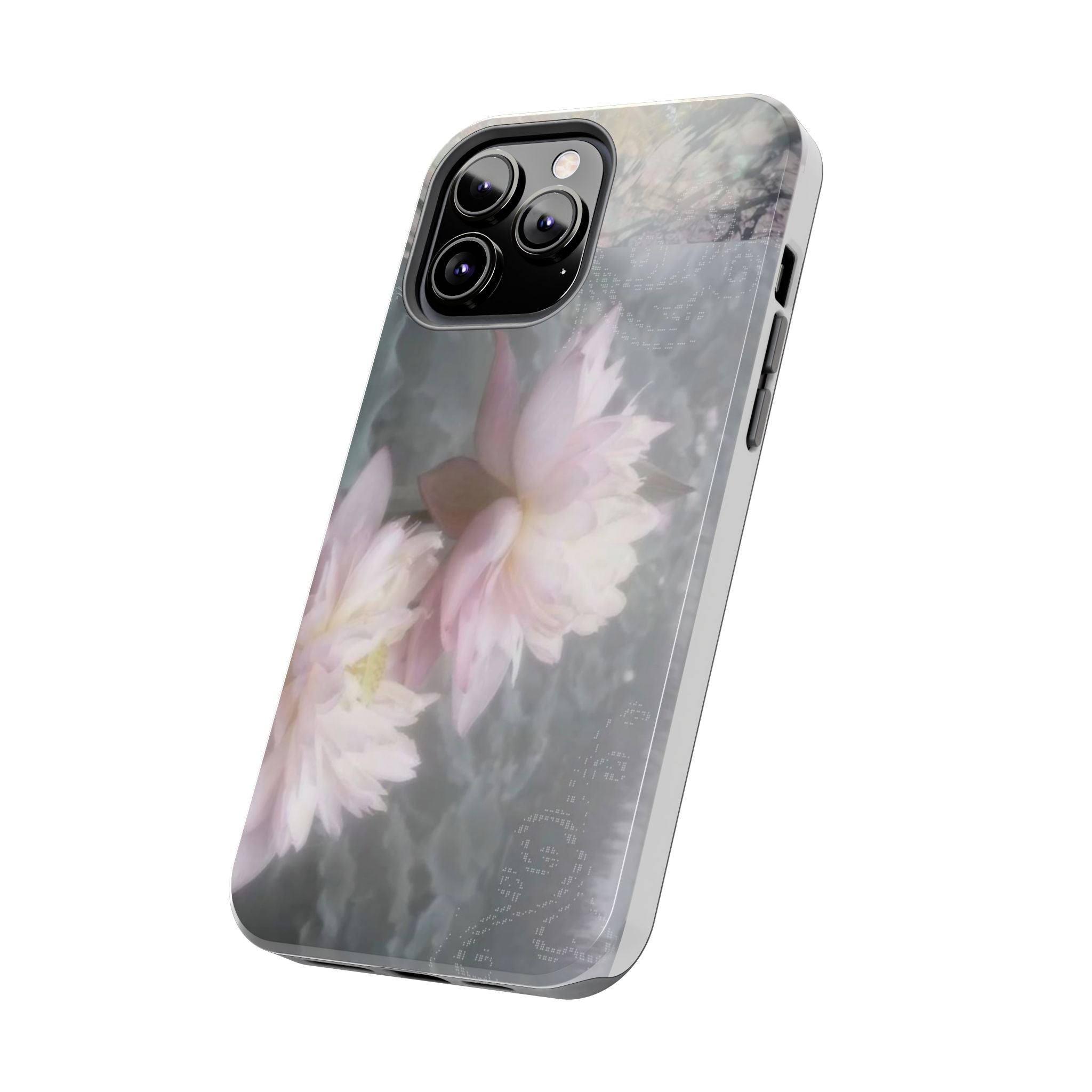 Lotus Flowers Cyber Whimsy Tough Phone Case