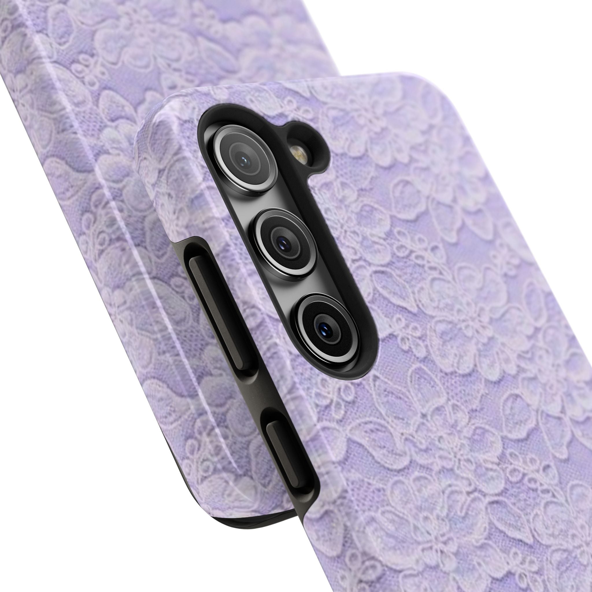 Purple Lace Cute Coquette Phone Case