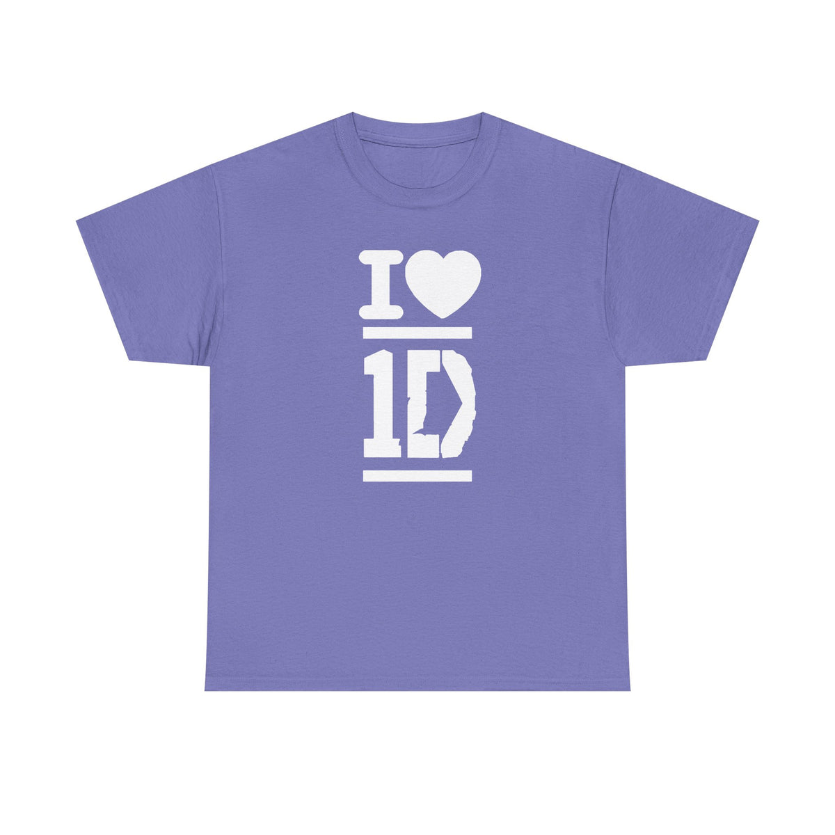 One Direction Shirt I heart 1D Harry Styles Lyric Inspired 100% Cotton Shirt