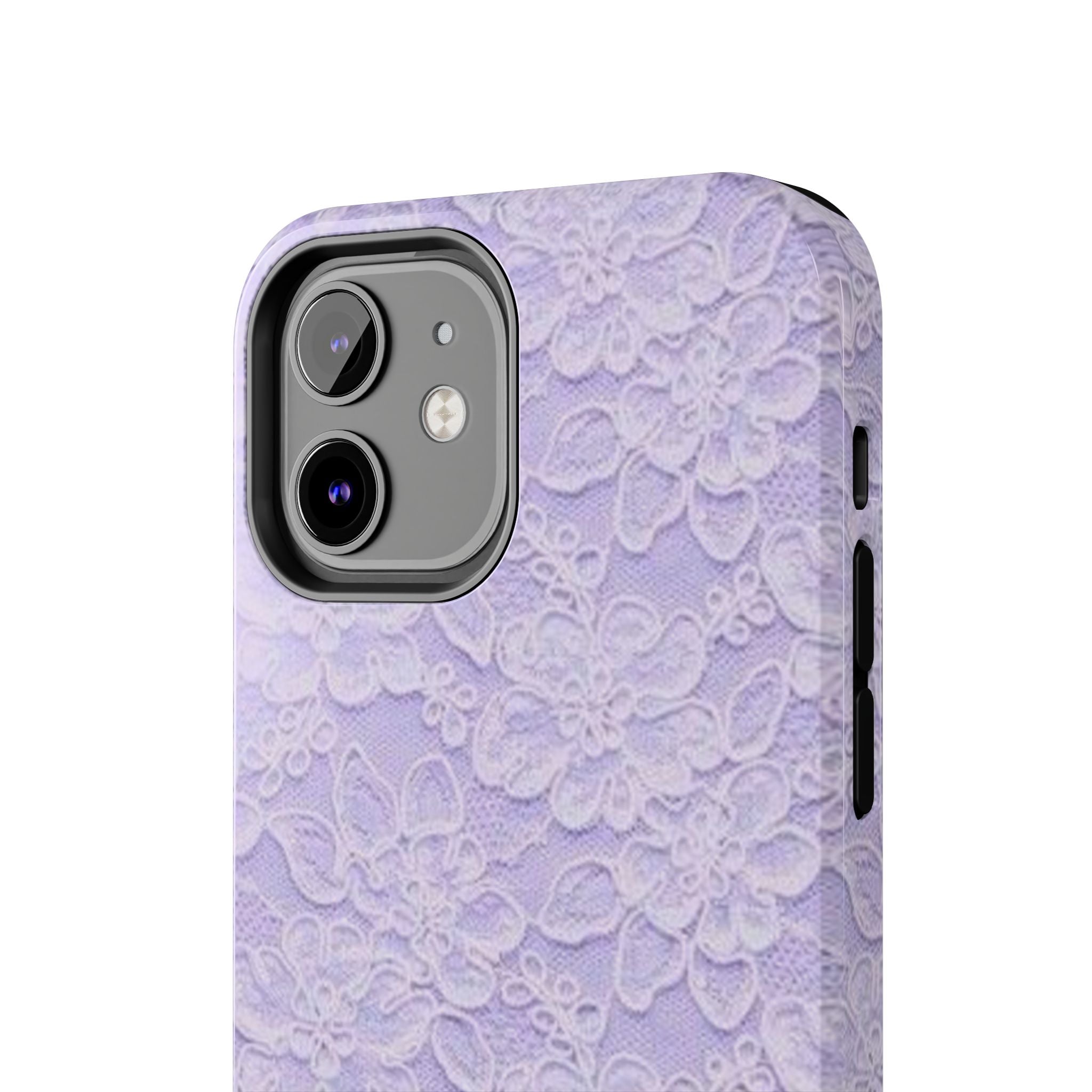 Purple Lace Cute Coquette Phone Case