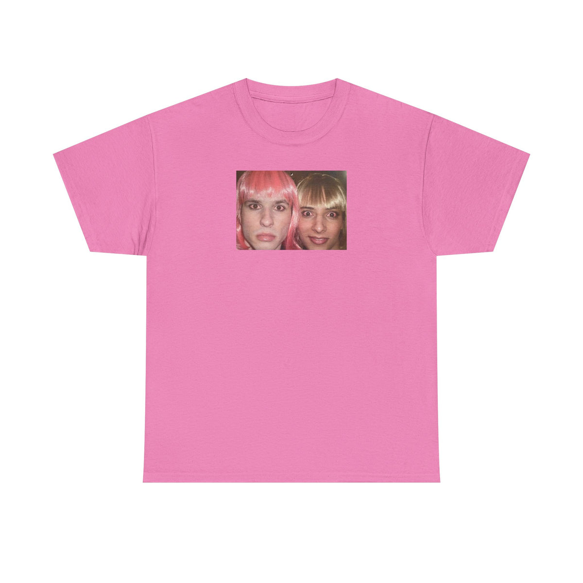 Proud Slushy Noobz Martin and Hamzah Funny Faded Wig Pic Fan Merch - 100% Cotton Tee