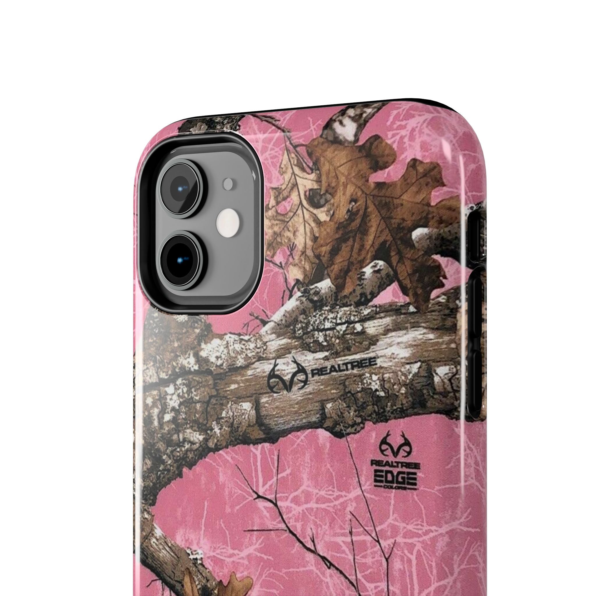 Pink Camo Real Tree Phone Case  - Tough Impact-Resistant Case
