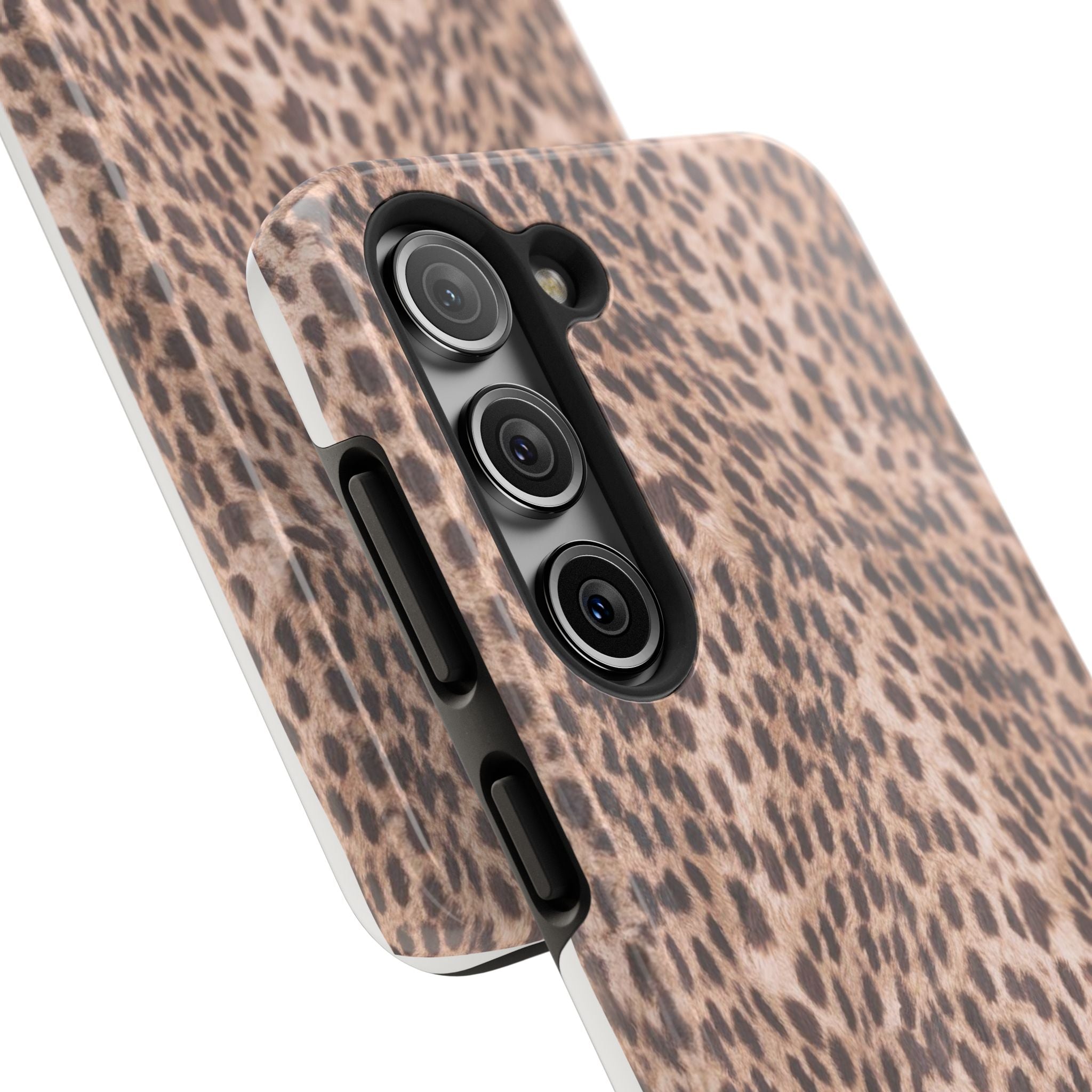 Classy Cheetah Fawn Leopard - Tough Impact-Resistant Case