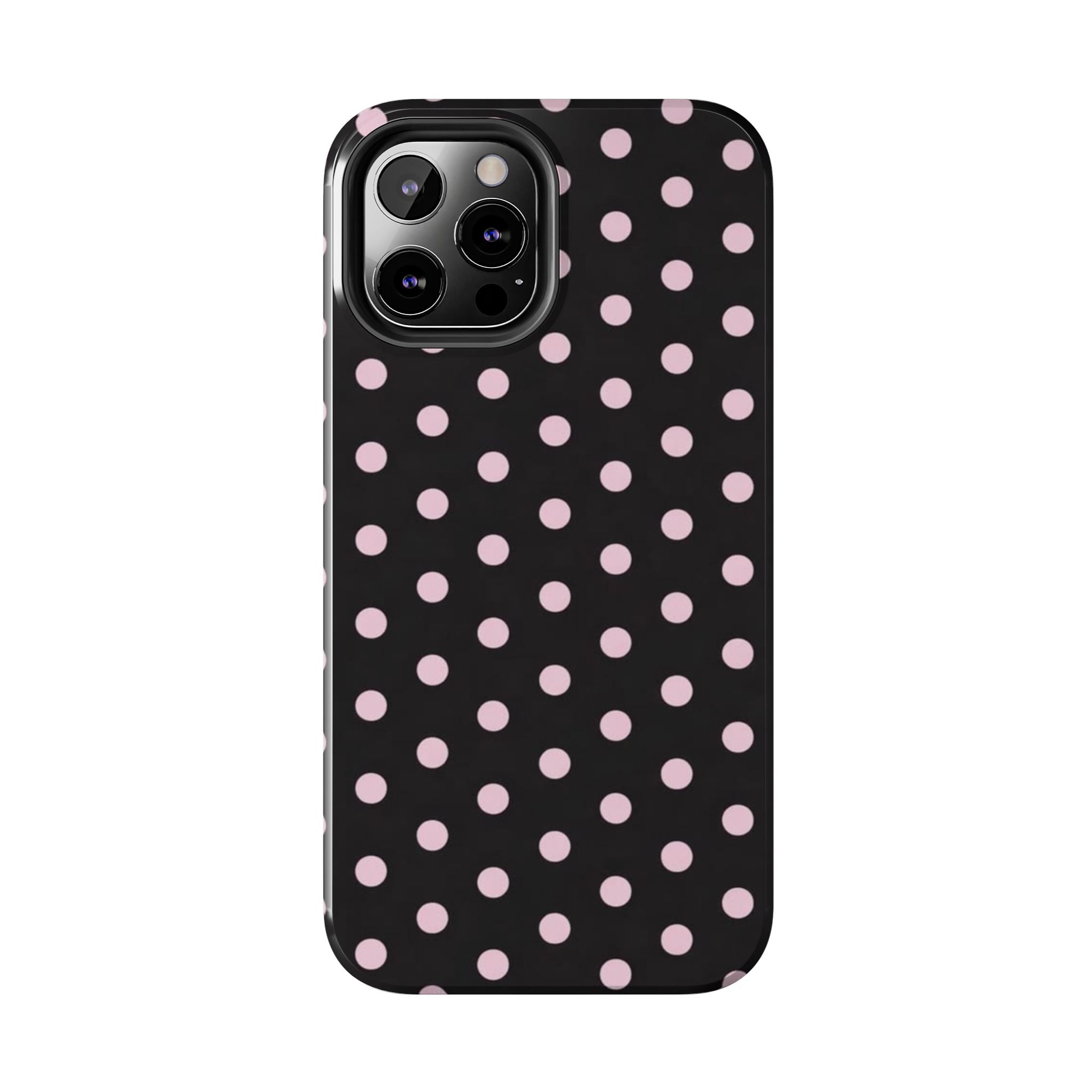 Black and Pink Spots Phone Case