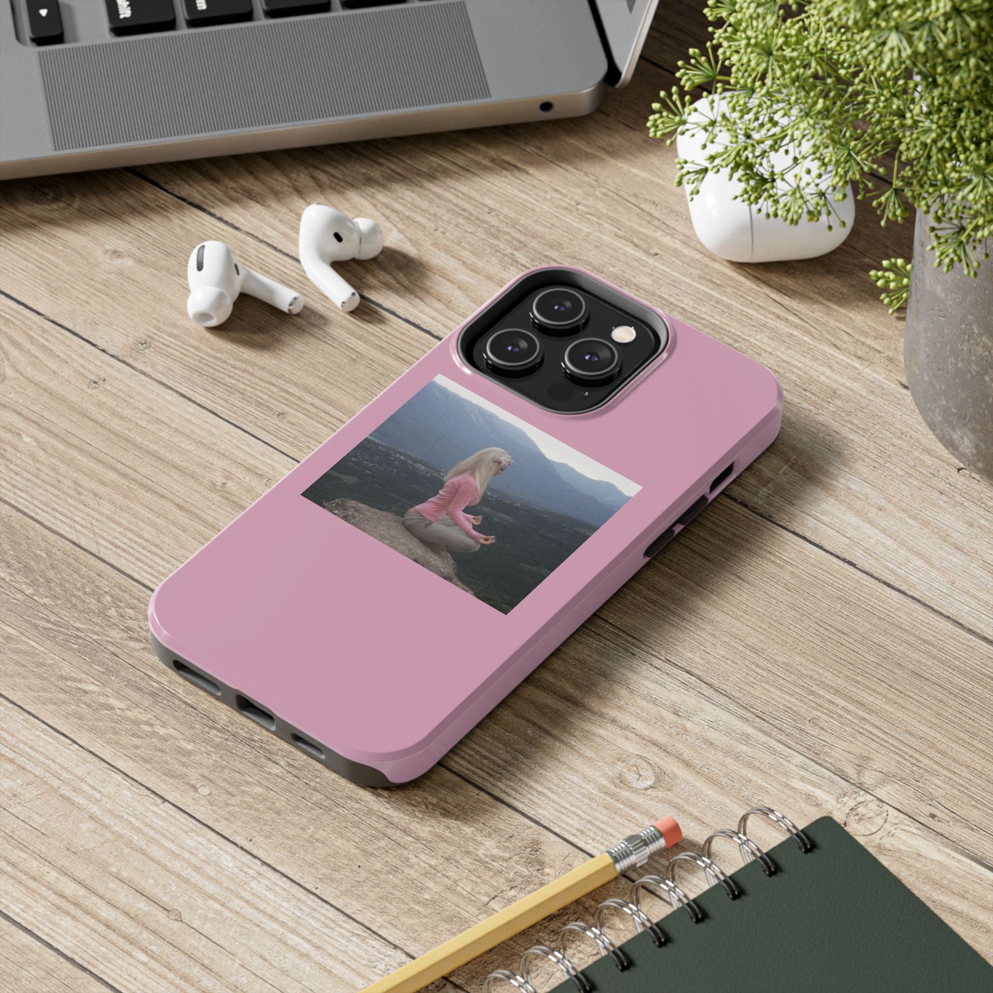 Manifestation Yoga Girl Manifesting Meme Phone Case