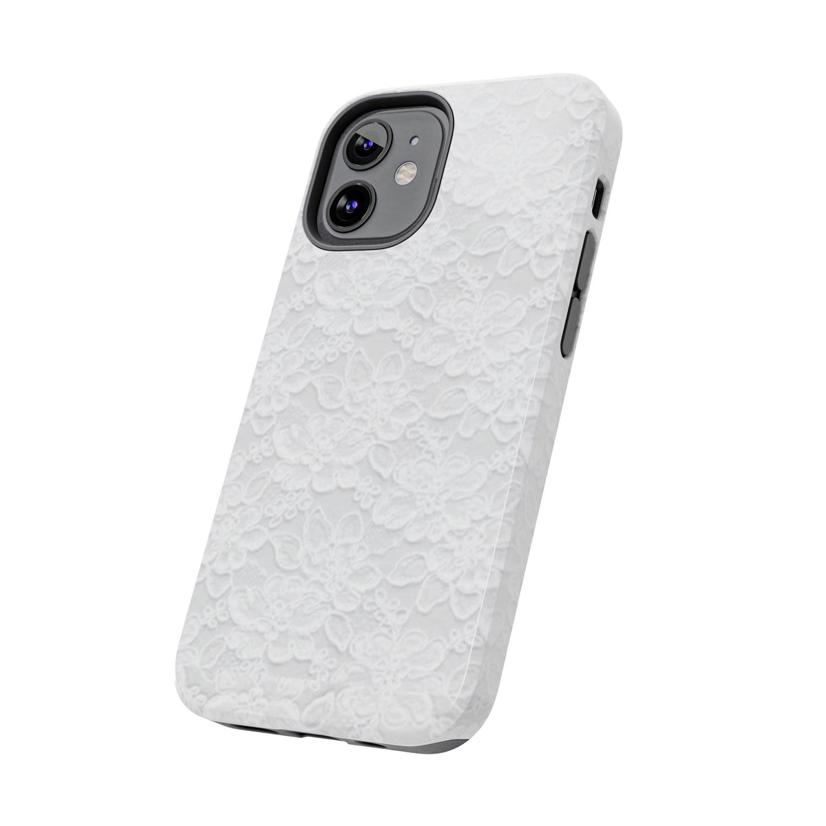 White Lace Coquette Phone Case