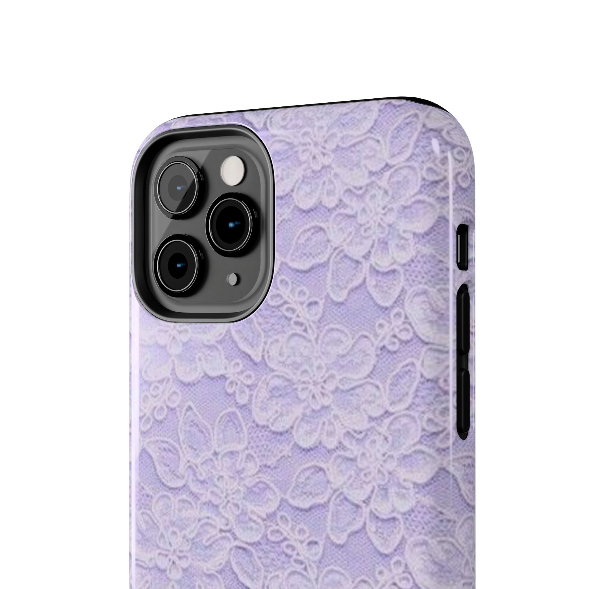 Purple Lace Cute Coquette Phone Case