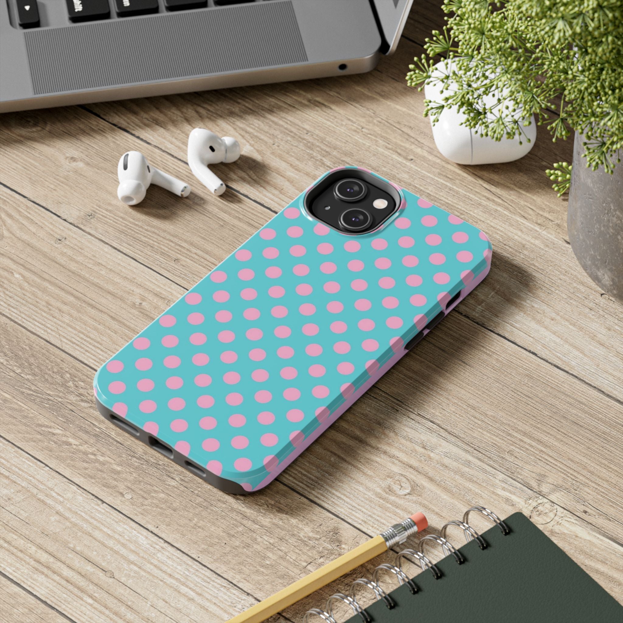 Teal and Pink Tumblr Phone Case