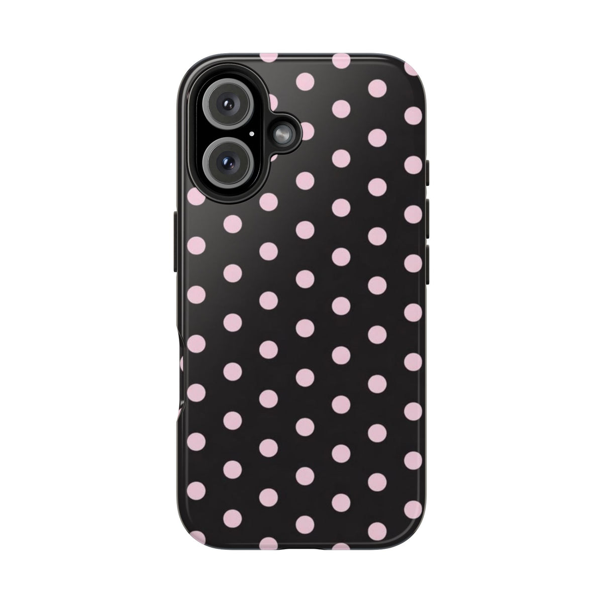 Black and Pink Spots Phone Case