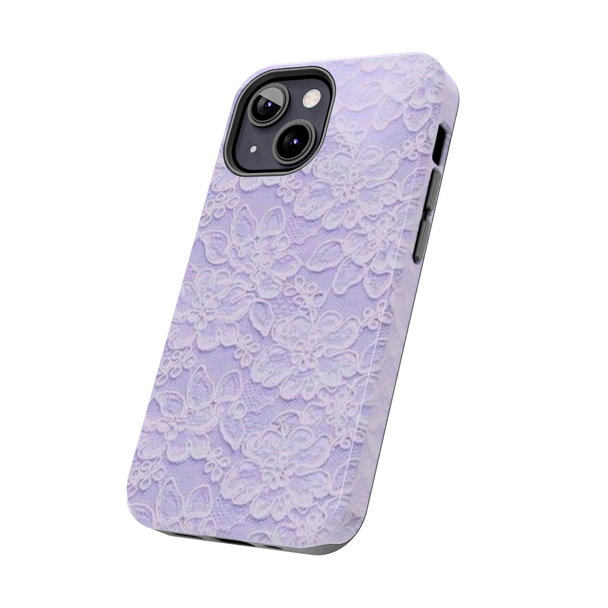 Purple Lace Cute Coquette Phone Case