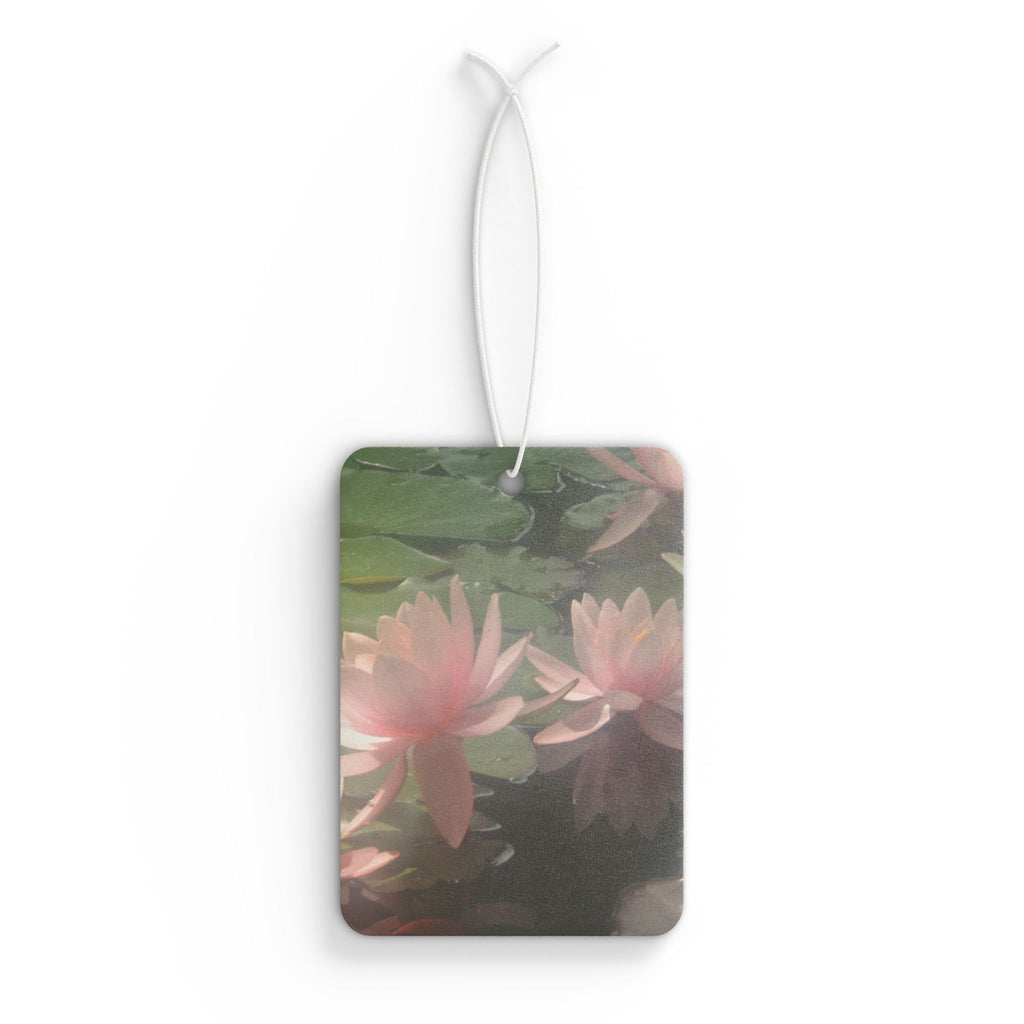 Lotus Lily Pad Car Air Freshener