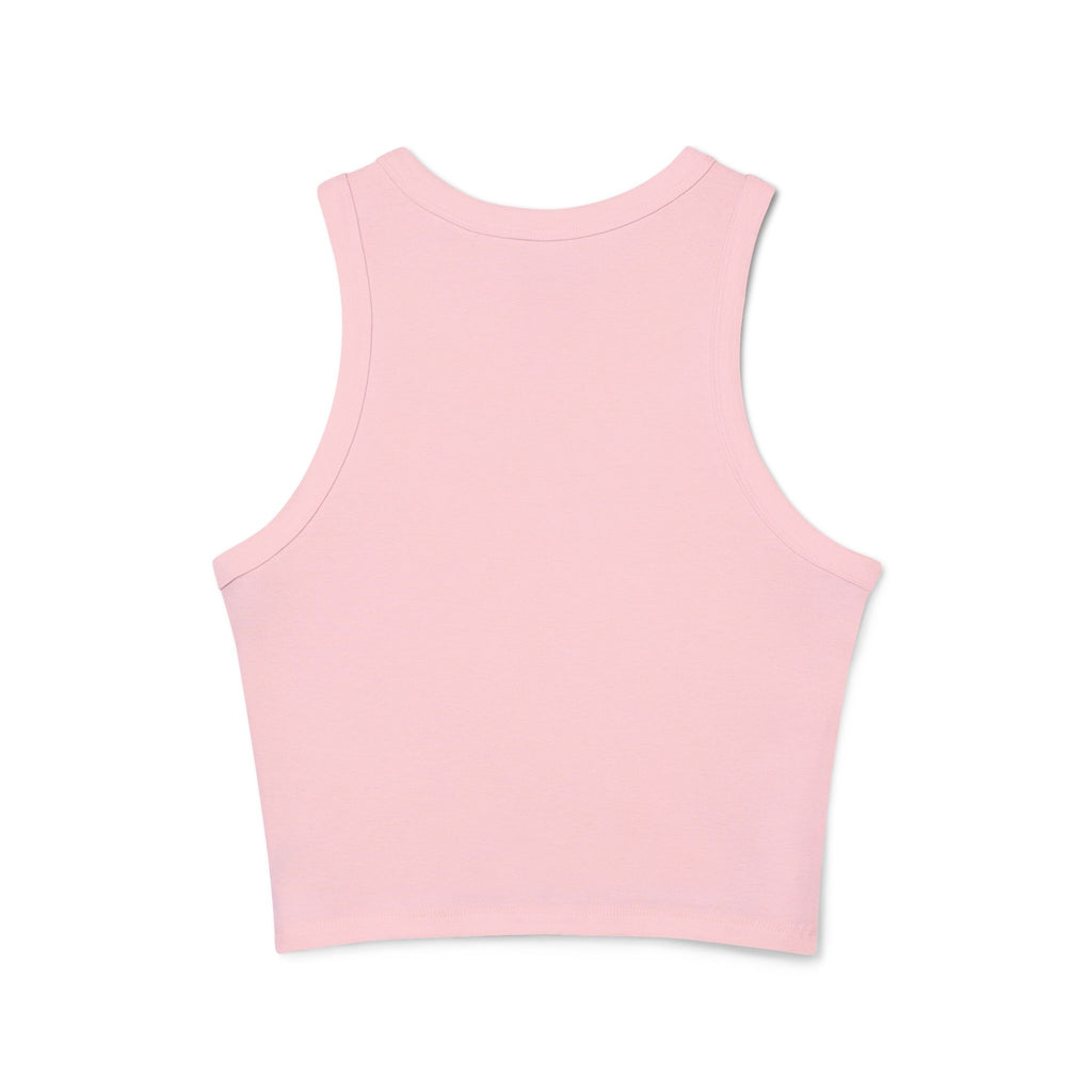 "EXPENSIVE AND DIFFICULT" Women's Micro Rib Racer Tank Top