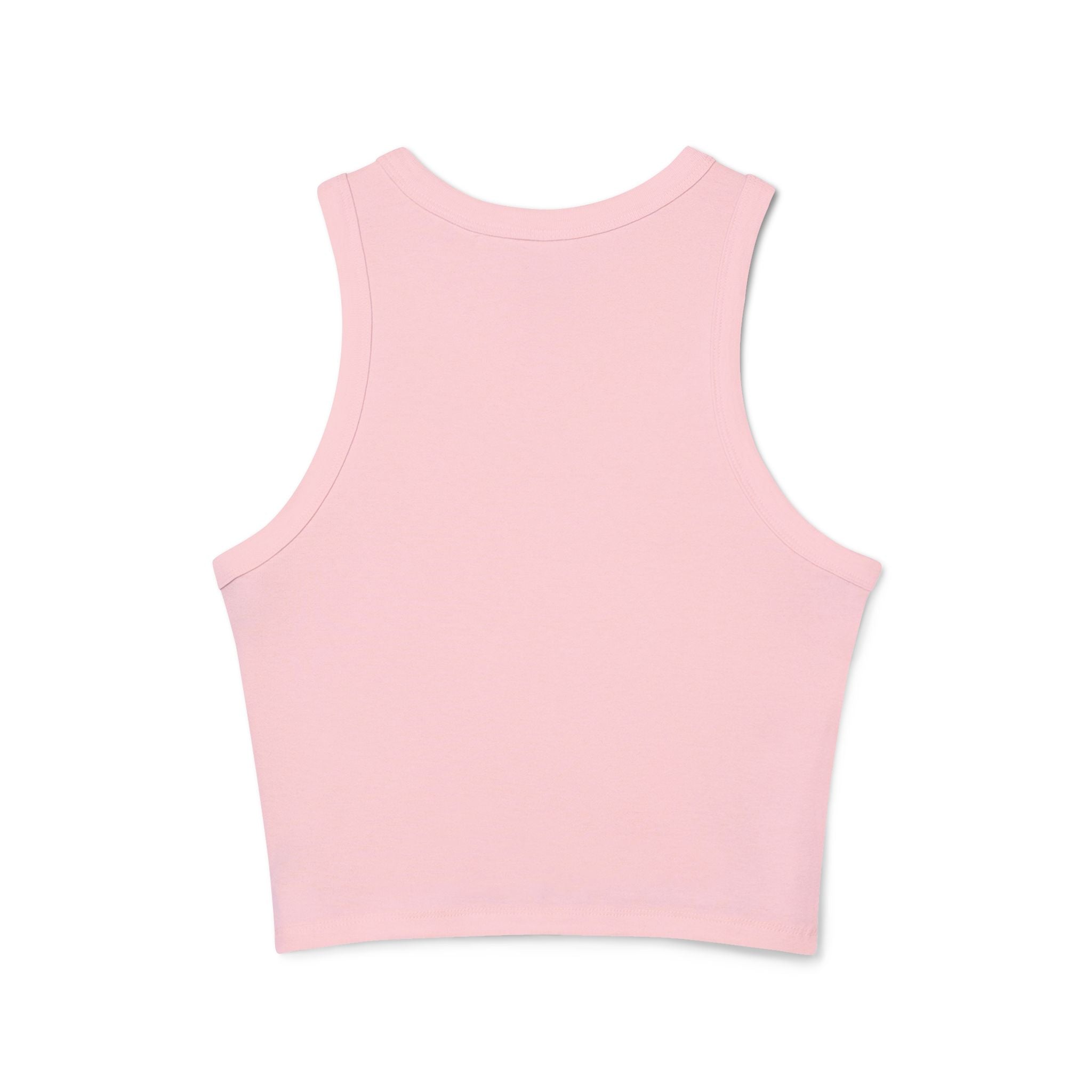"EXPENSIVE AND DIFFICULT" Women's Micro Rib Racer Tank Top