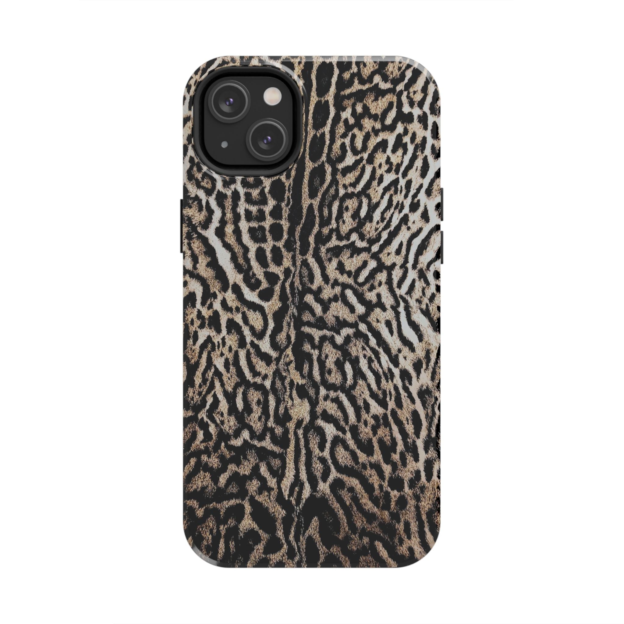 Classic Leopard Cheetah Photo Print Phone Case  - Tough Impact-Resistant Case