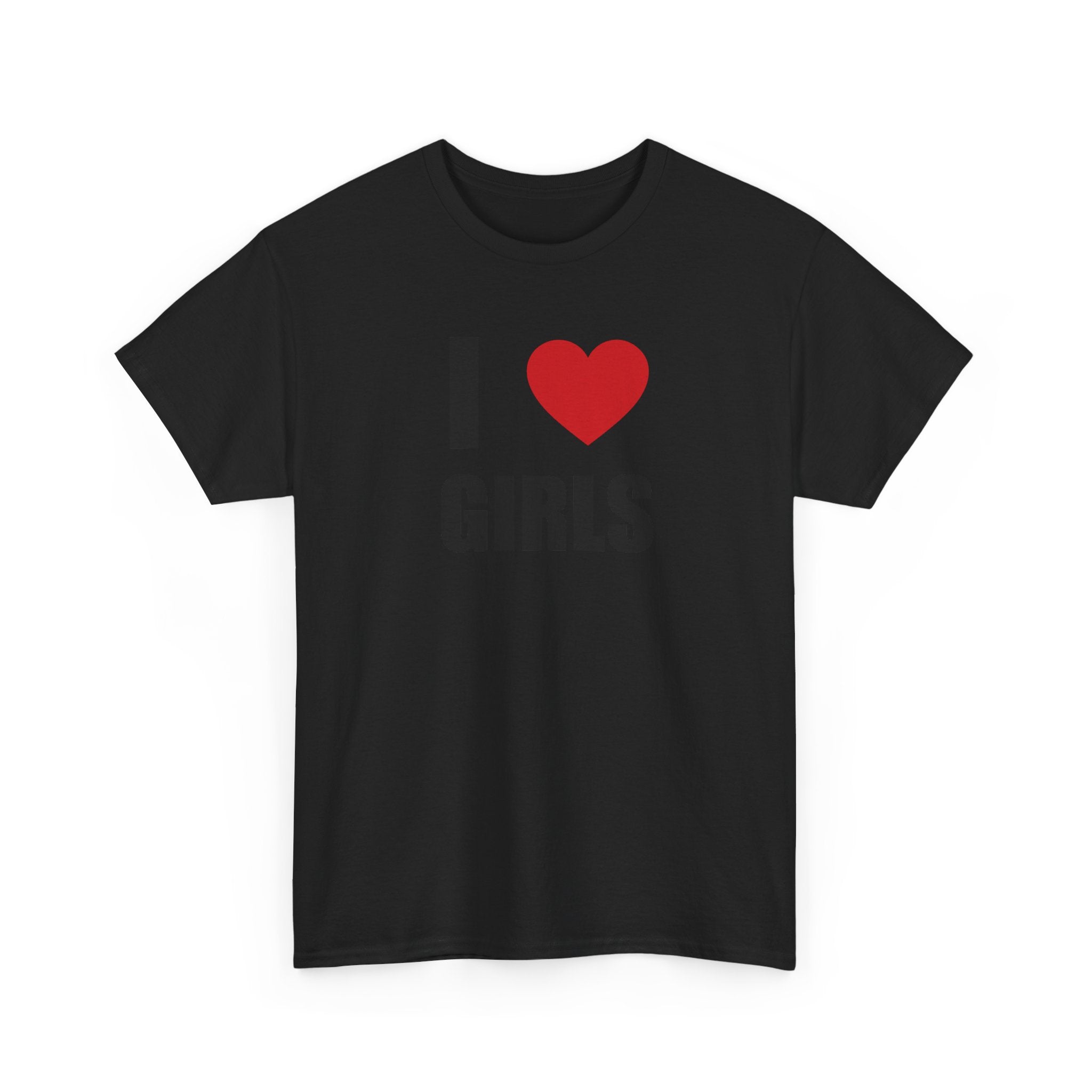I Love Girls <3 Unisex 100% Cotton Tee
