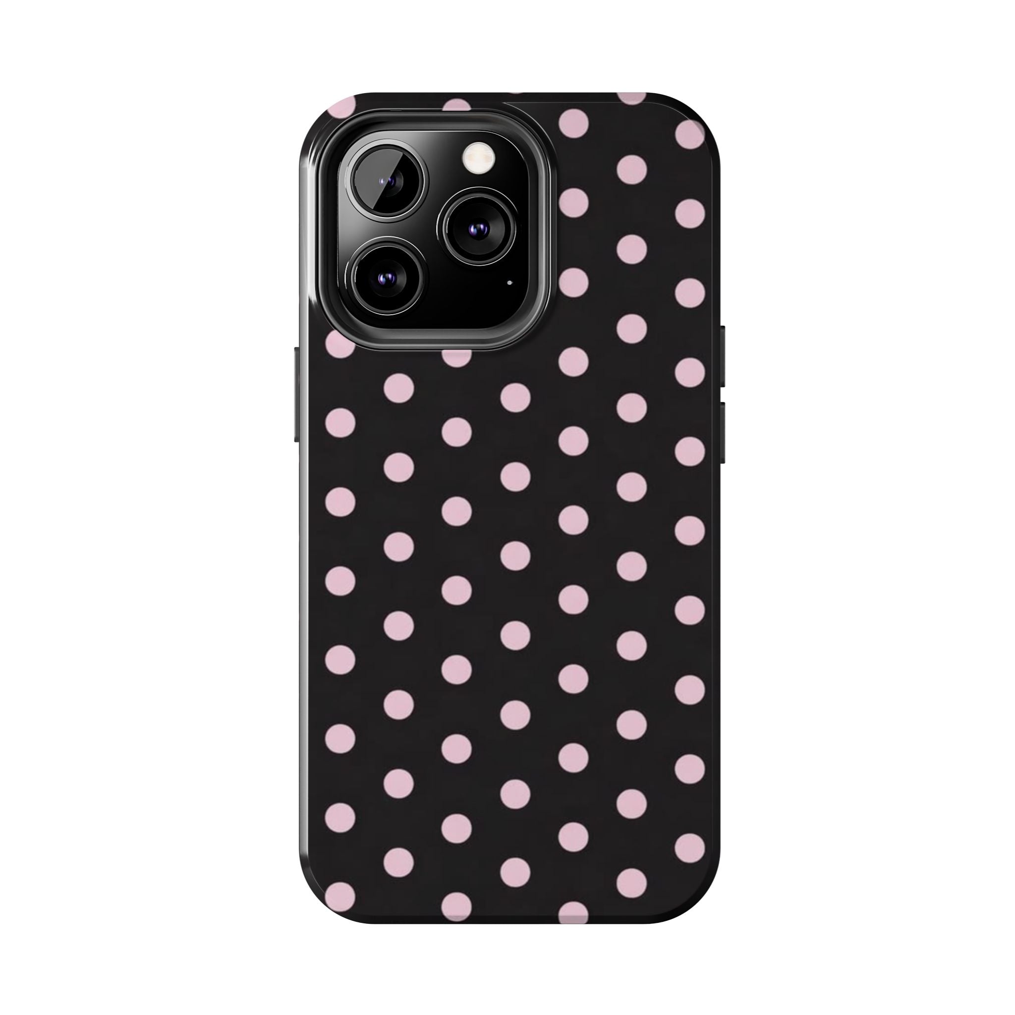 Black and Pink Spots Phone Case