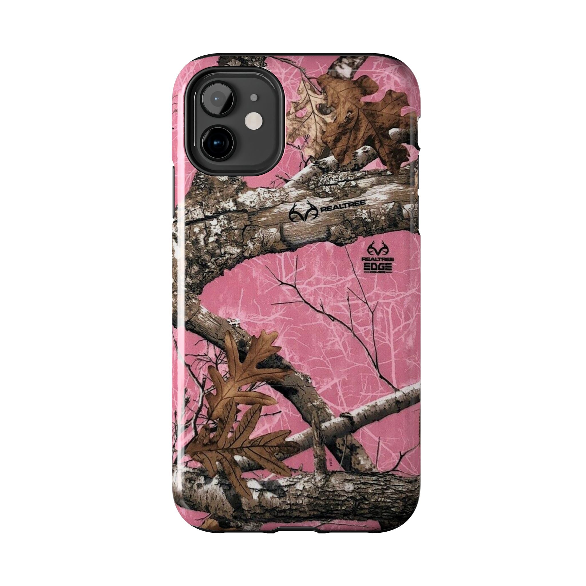 Pink Camo Real Tree Phone Case  - Tough Impact-Resistant Case
