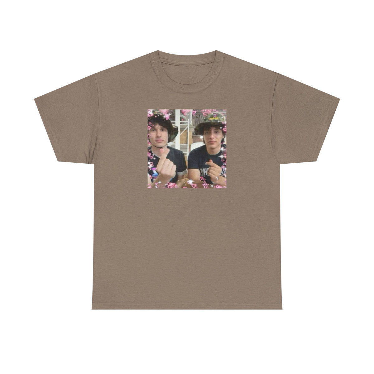 Proud Slushy Noobz Kawaii Cute Pic Martin and Hamzah Fan Merch Unisex Heavy Cotton Tee
