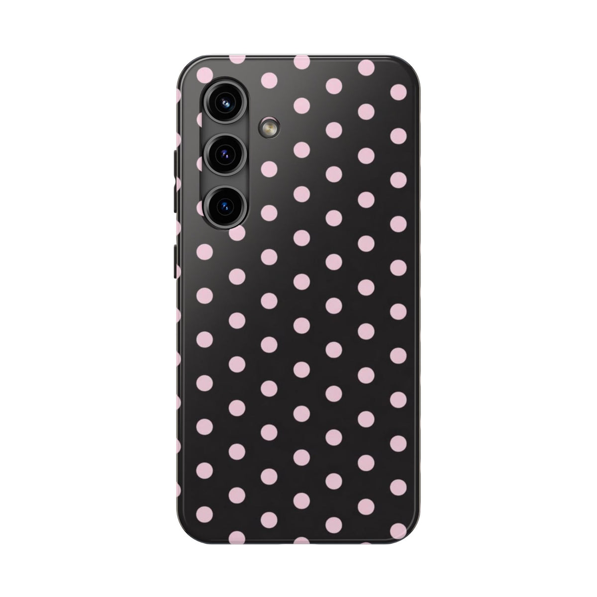 Black and Pink Spots Phone Case