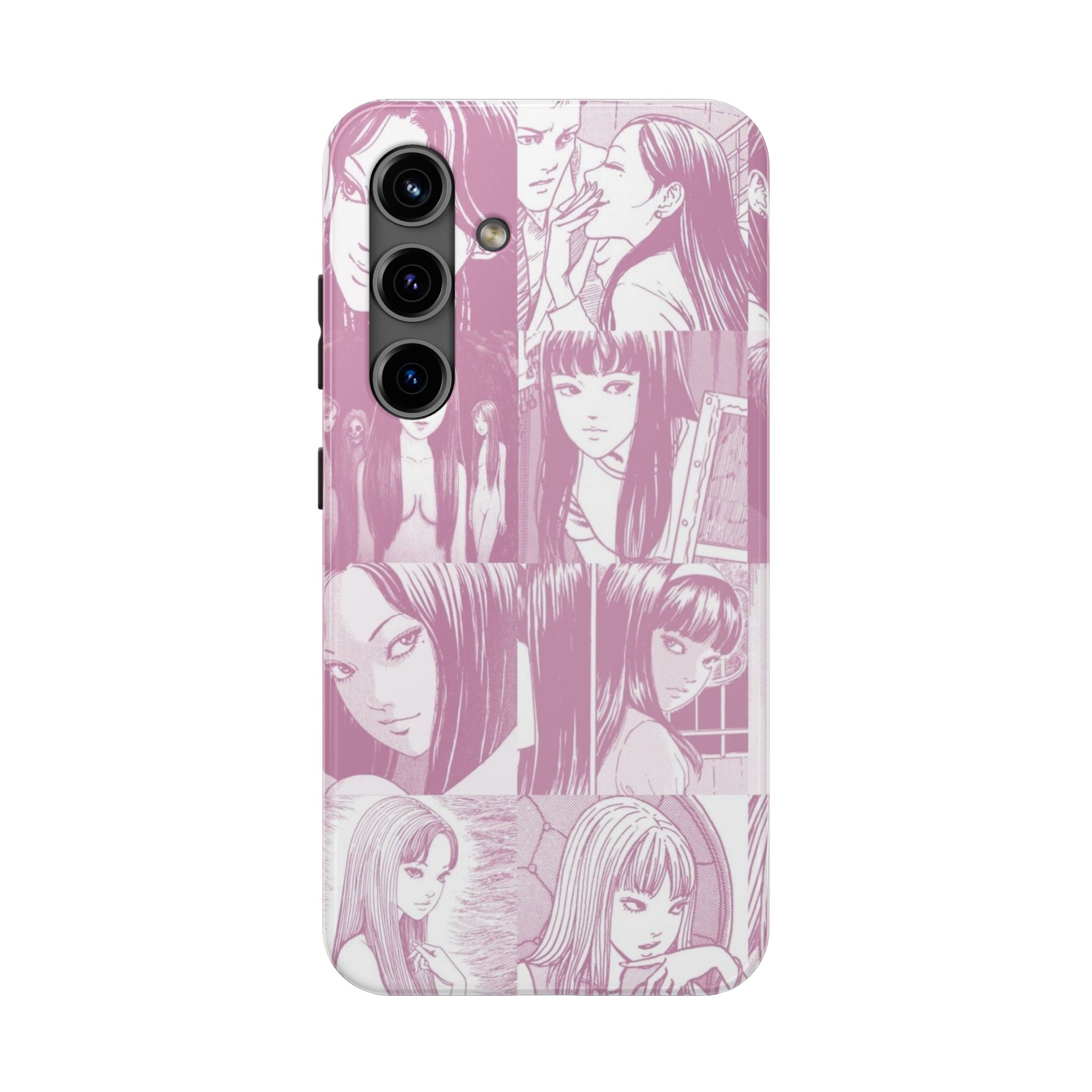 Cute Pink Anime Girl Comic BookPhone Case  - Tough Impact-Resistant Cases
