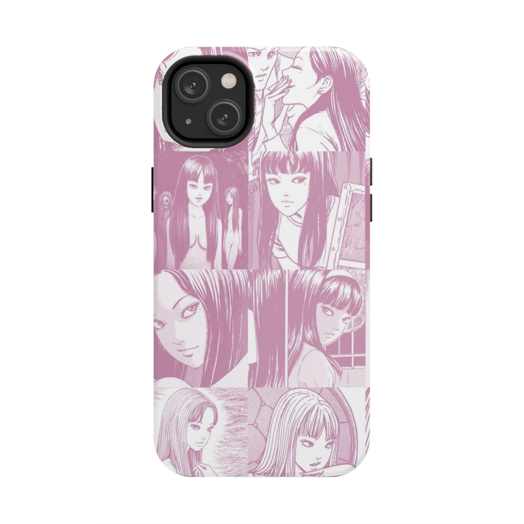 Cute Pink Anime Girl Comic BookPhone Case  - Tough Impact-Resistant Cases