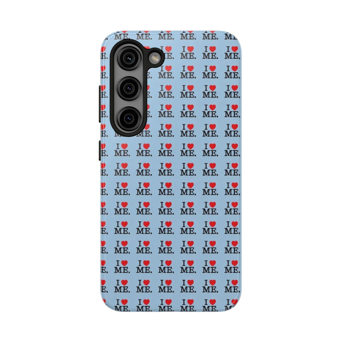 I <3 Me Baby Blue Phone Case