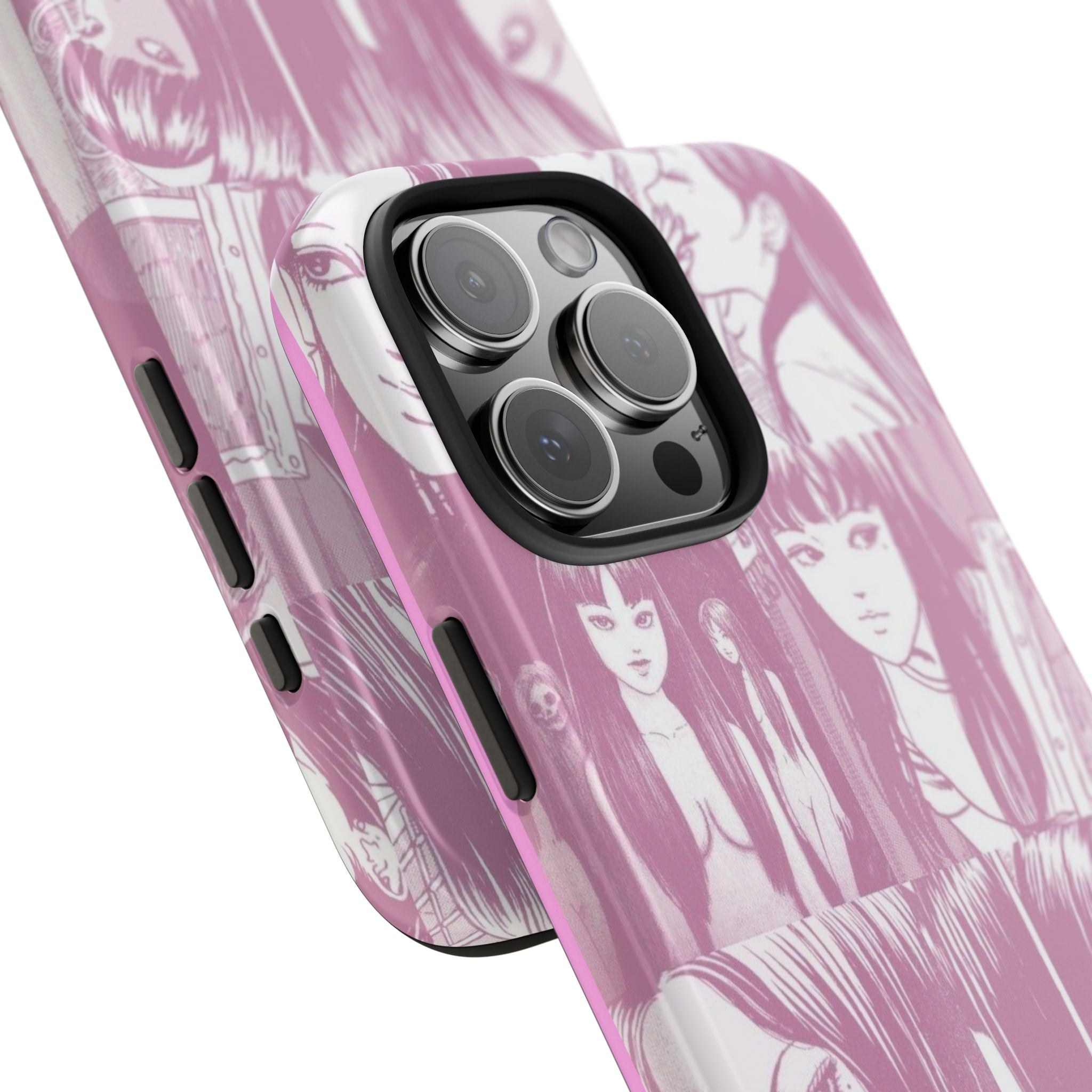Cute Pink Anime Girl Comic BookPhone Case  - Tough Impact-Resistant Cases