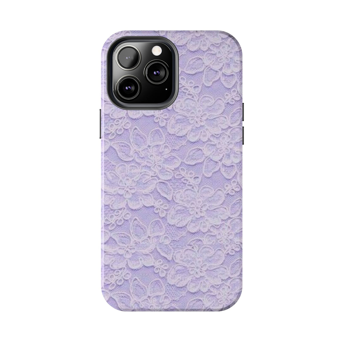 Purple Lace Cute Coquette Phone Case