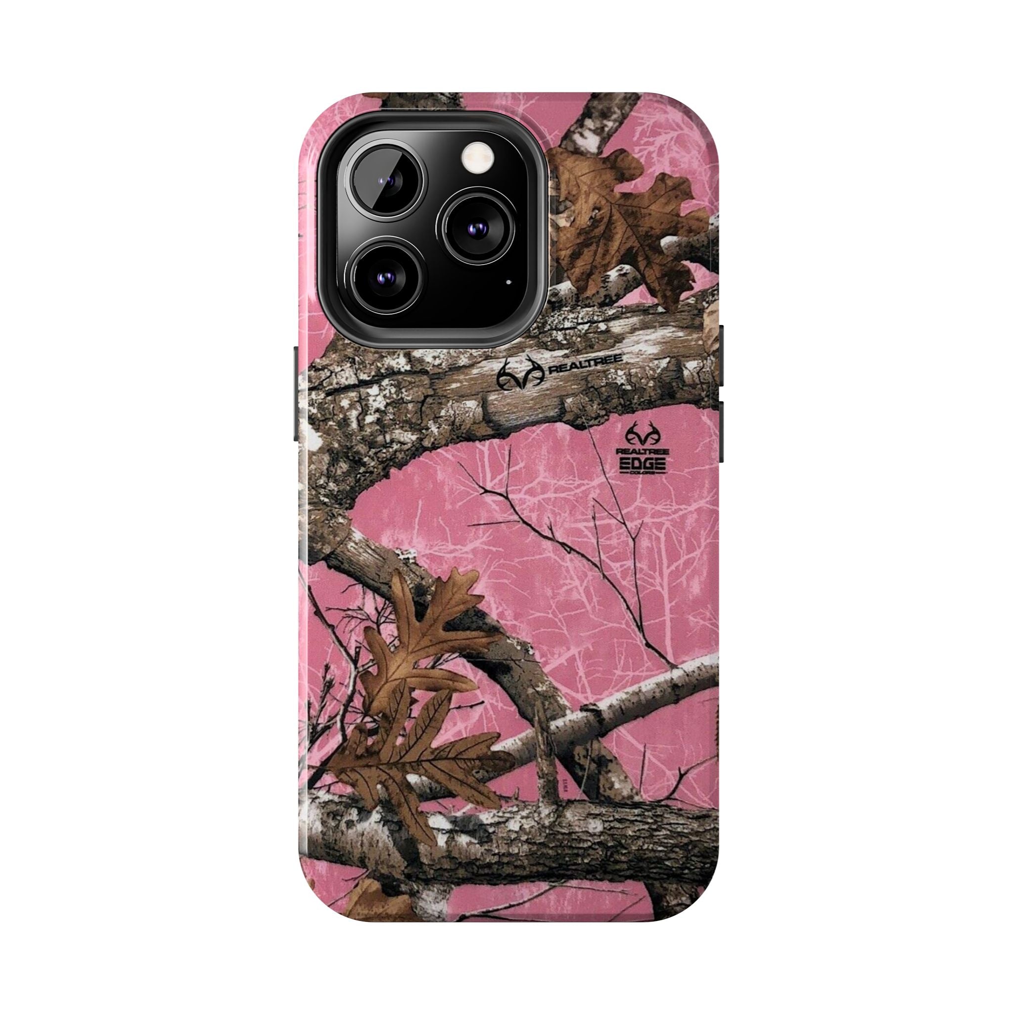 Pink Camo Real Tree Phone Case  - Tough Impact-Resistant Case