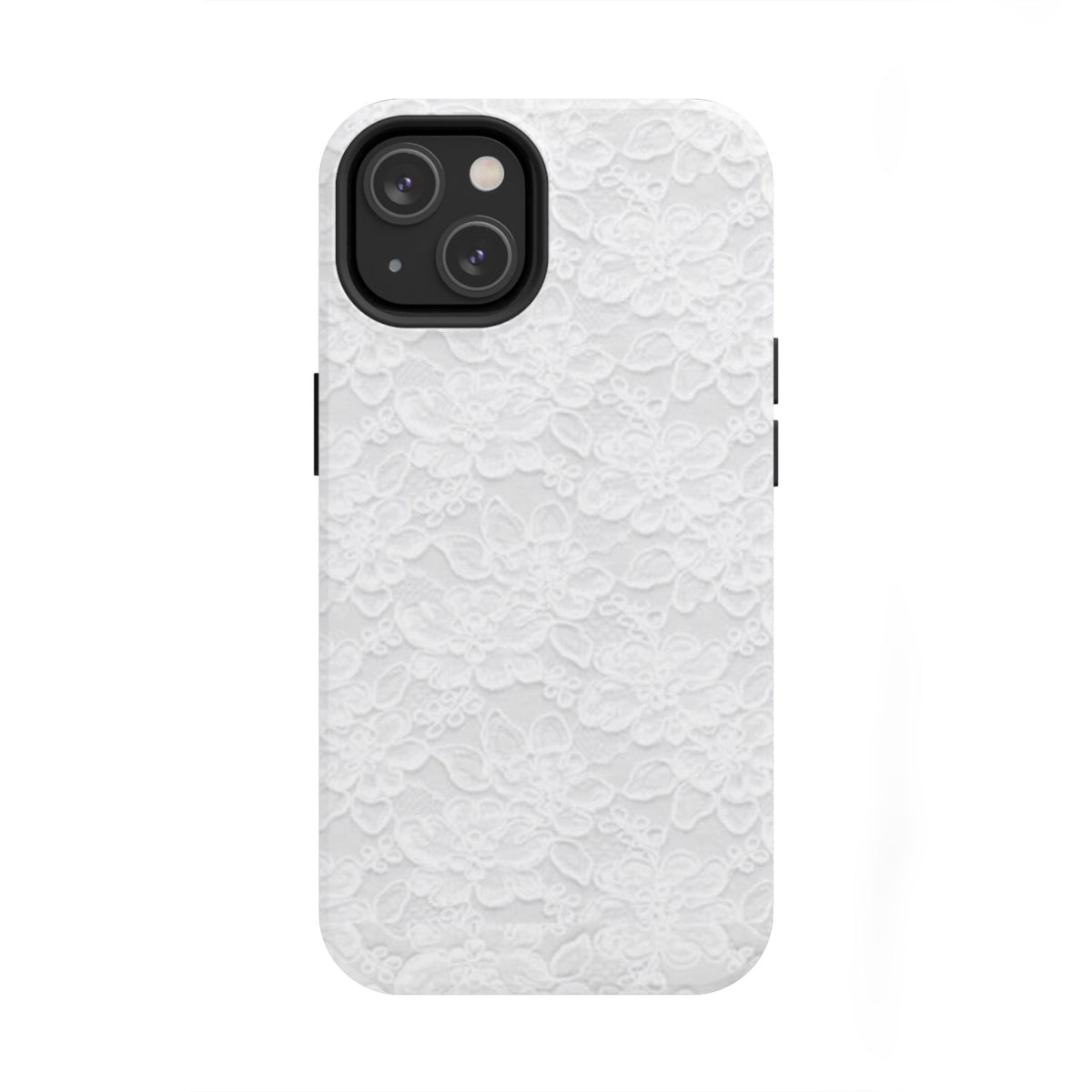 White Lace Coquette Phone Case
