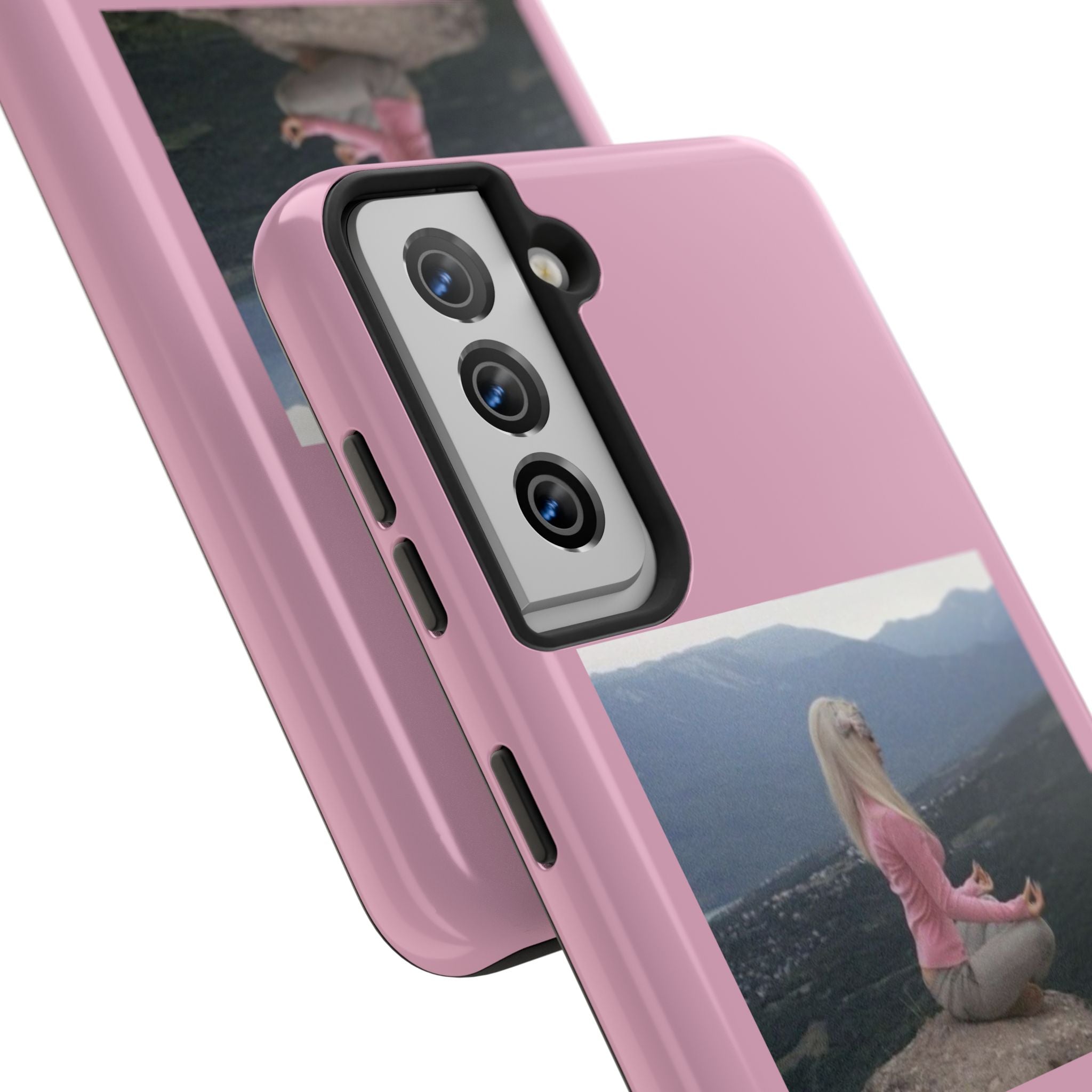 Manifestation Yoga Girl Manifesting Meme Phone Case