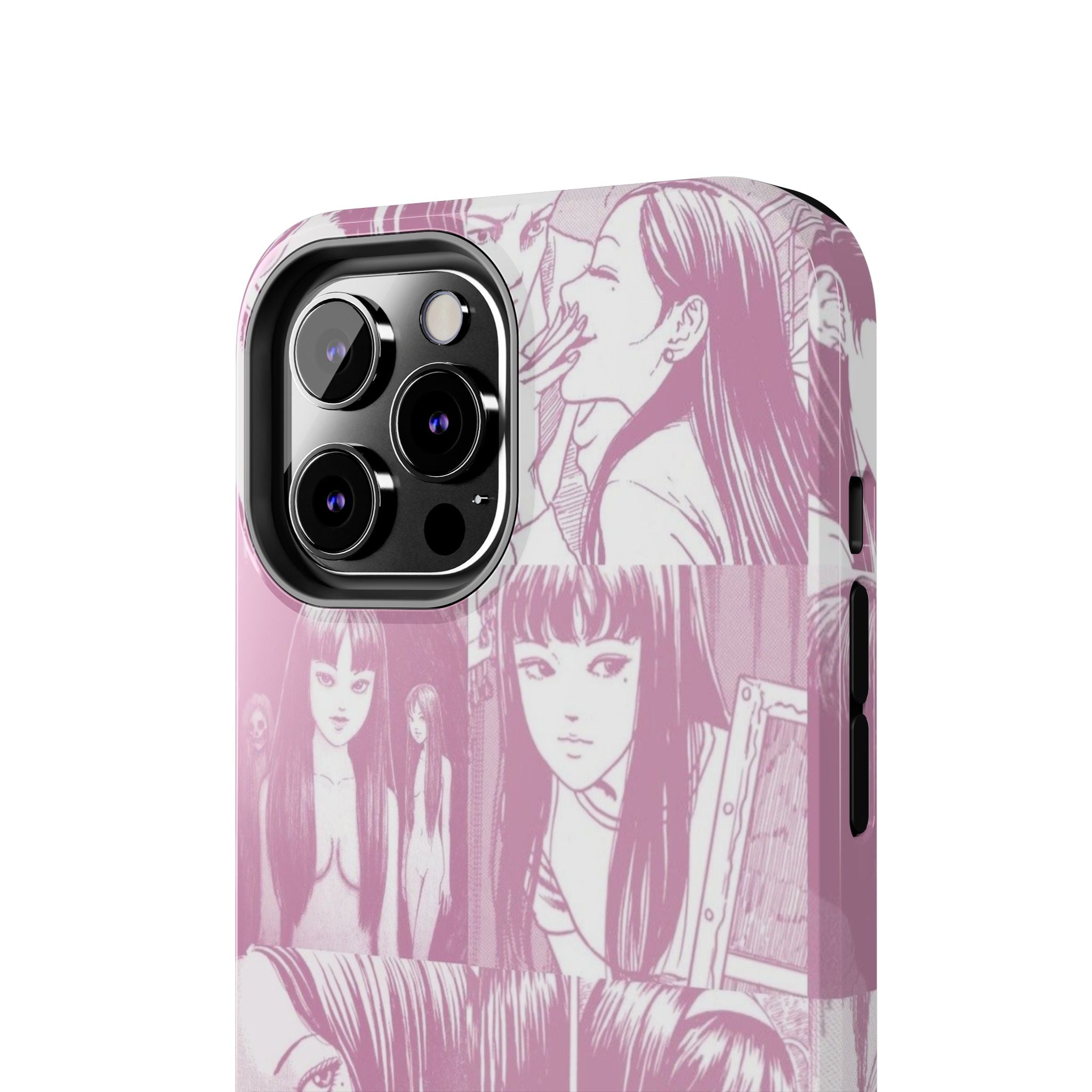 Cute Pink Anime Girl Comic BookPhone Case  - Tough Impact-Resistant Cases