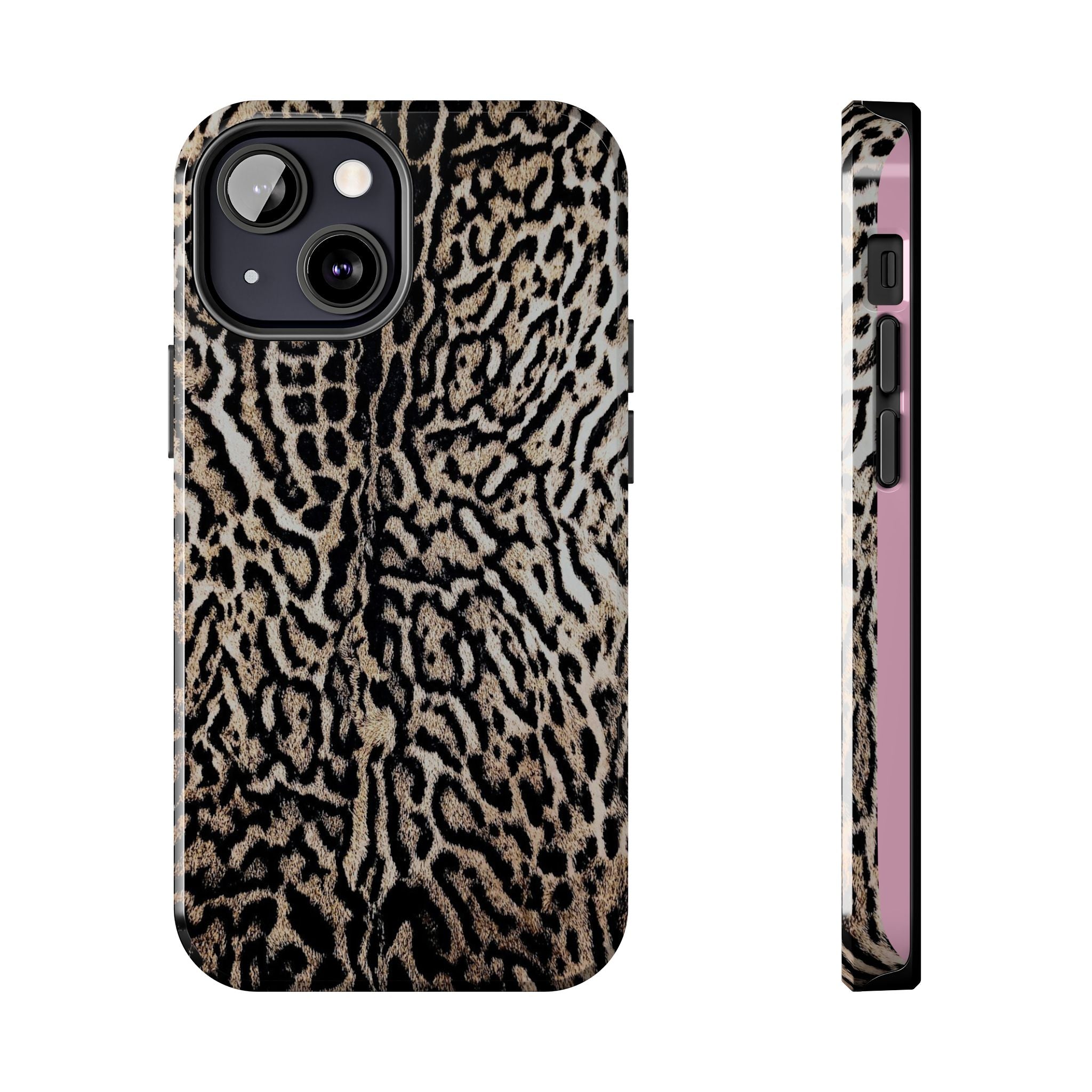 Classic Leopard Cheetah Photo Print Phone Case  - Tough Impact-Resistant Case