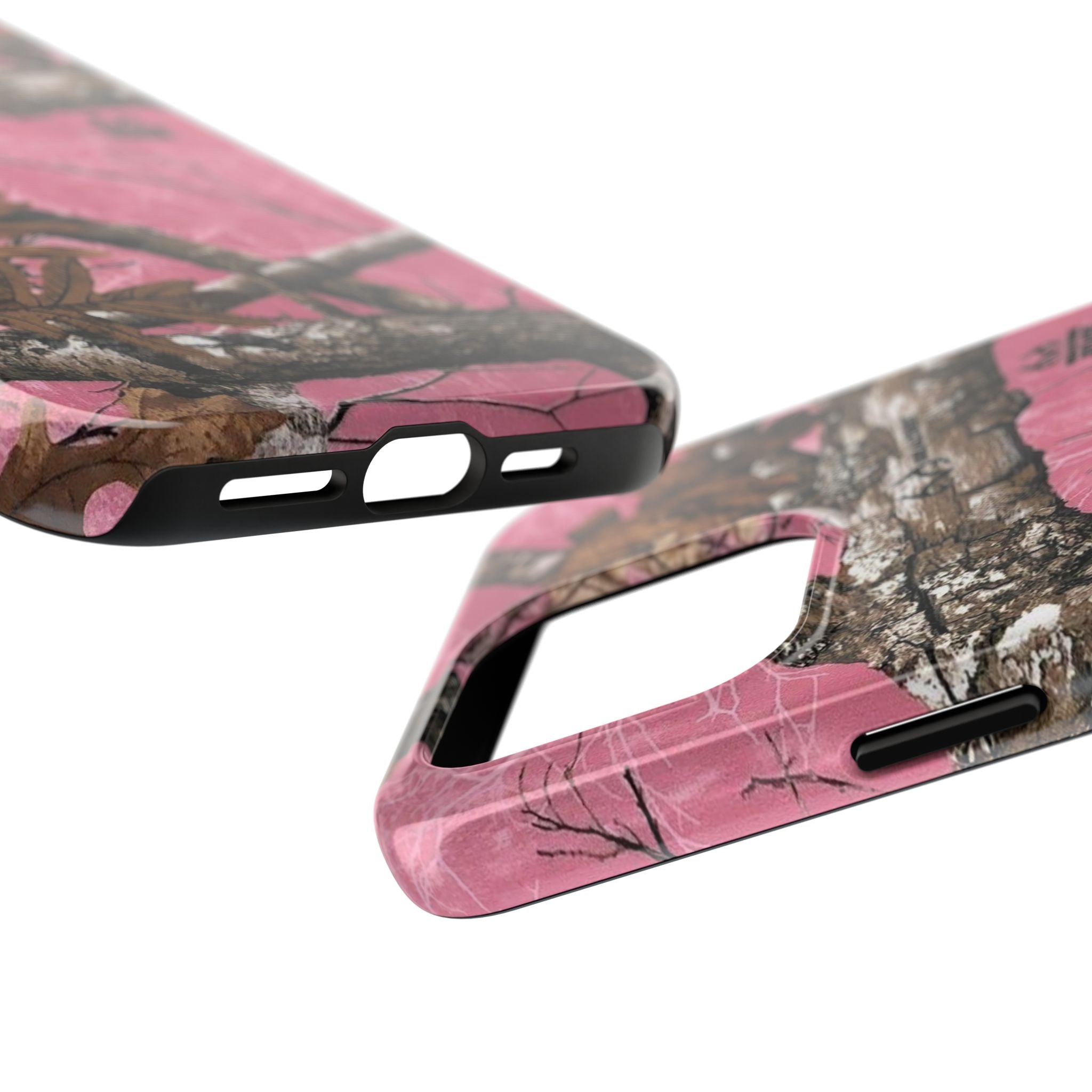 Pink Camo Real Tree Phone Case  - Tough Impact-Resistant Case