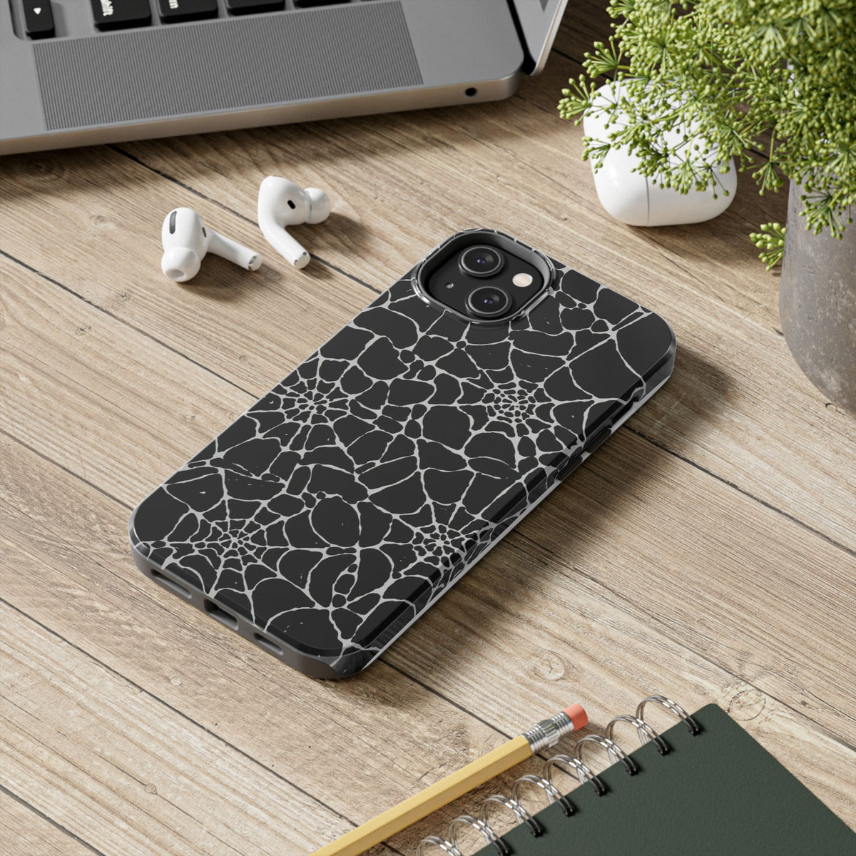 Spider Web Goth Punk Phone Case