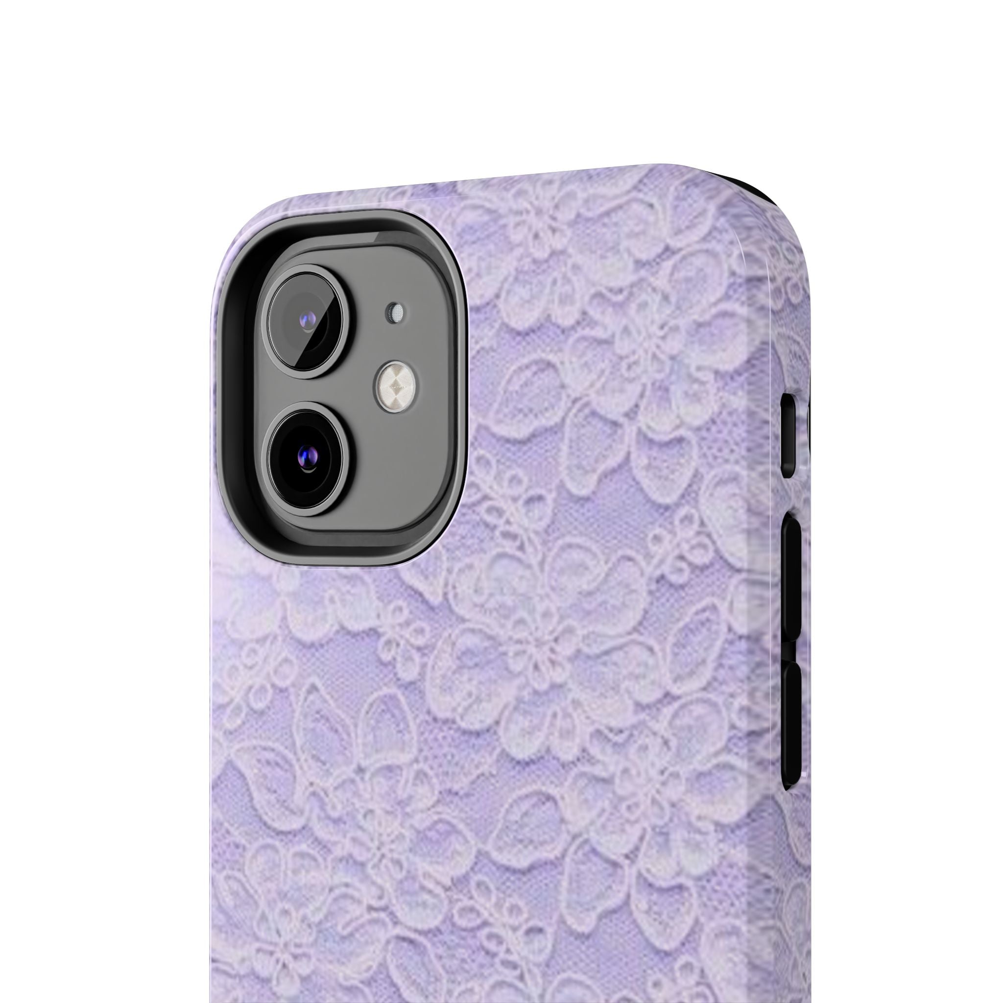 Purple Lace Cute Coquette Phone Case