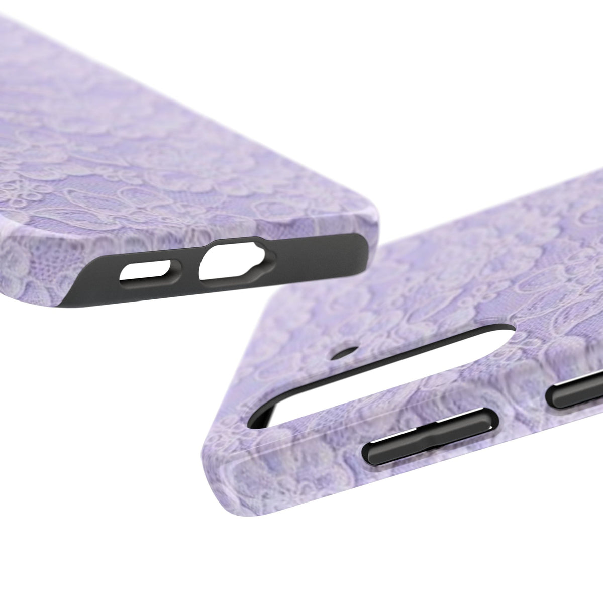 Purple Lace Cute Coquette Phone Case