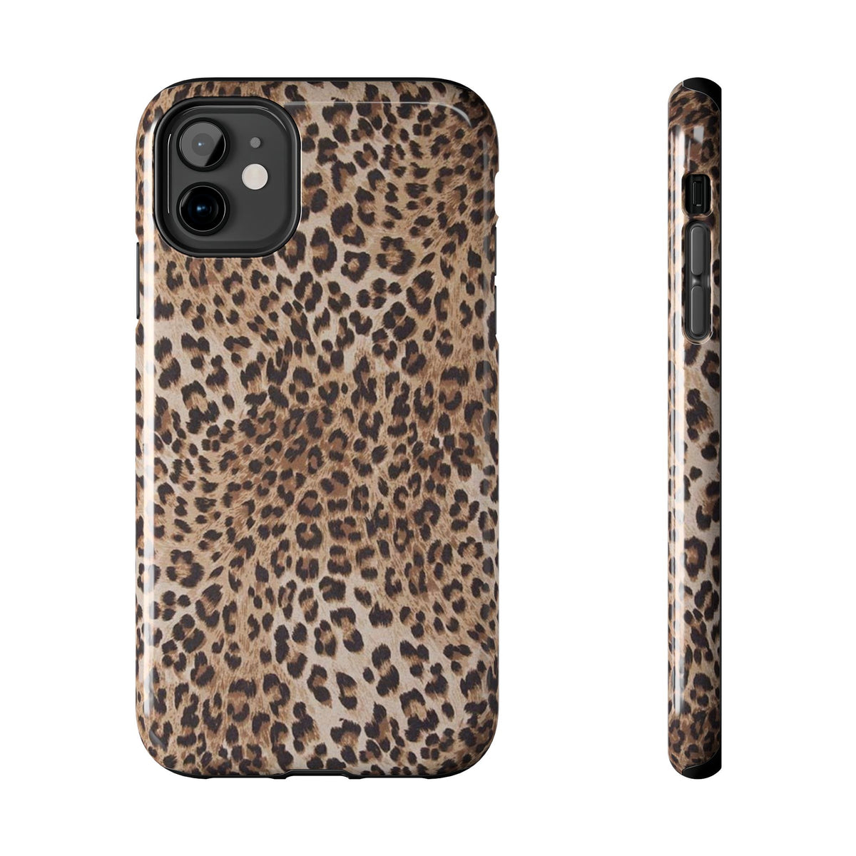 Small Graphic Cheetah Print Phone Case