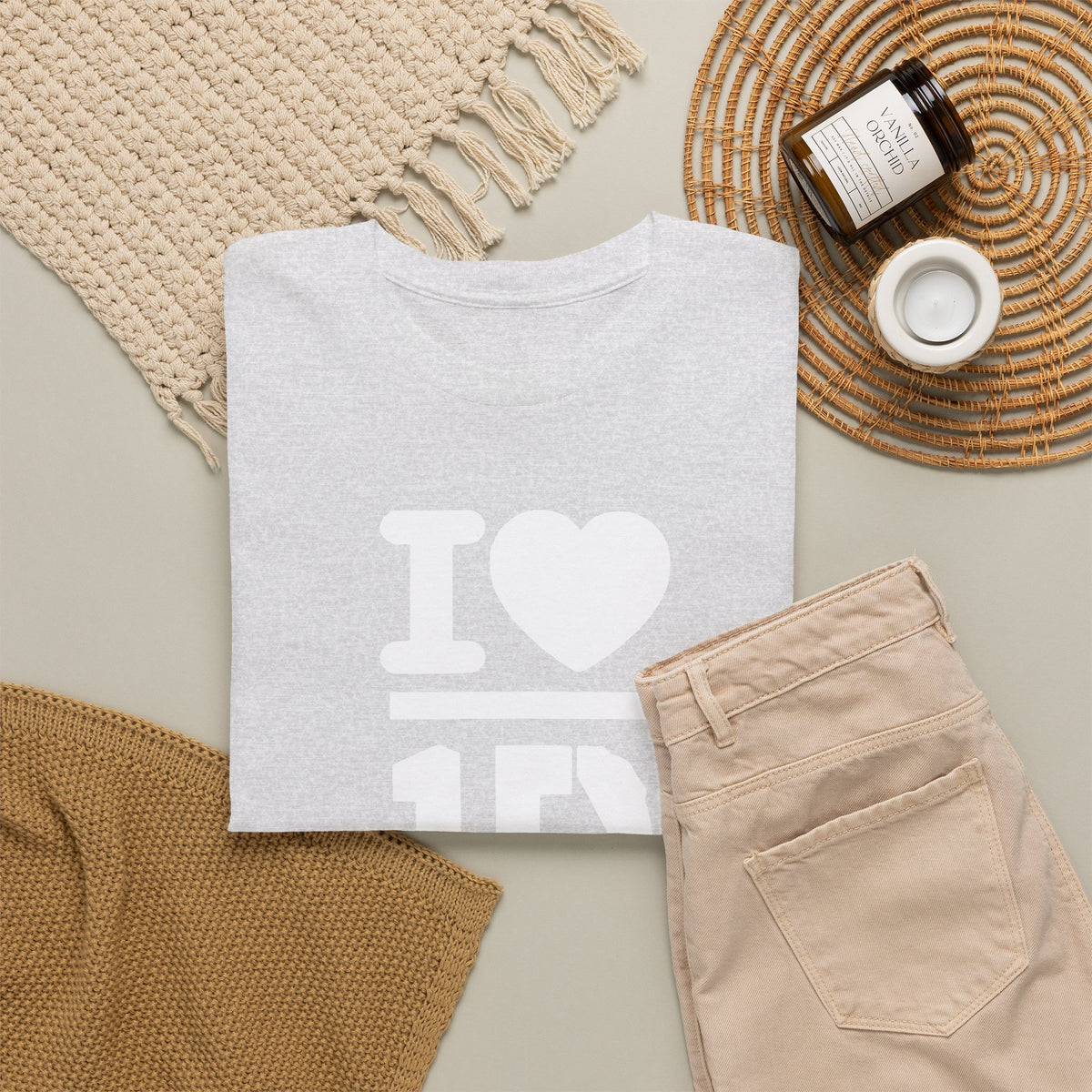 One Direction Shirt I heart 1D Harry Styles Lyric Inspired 100% Cotton Shirt